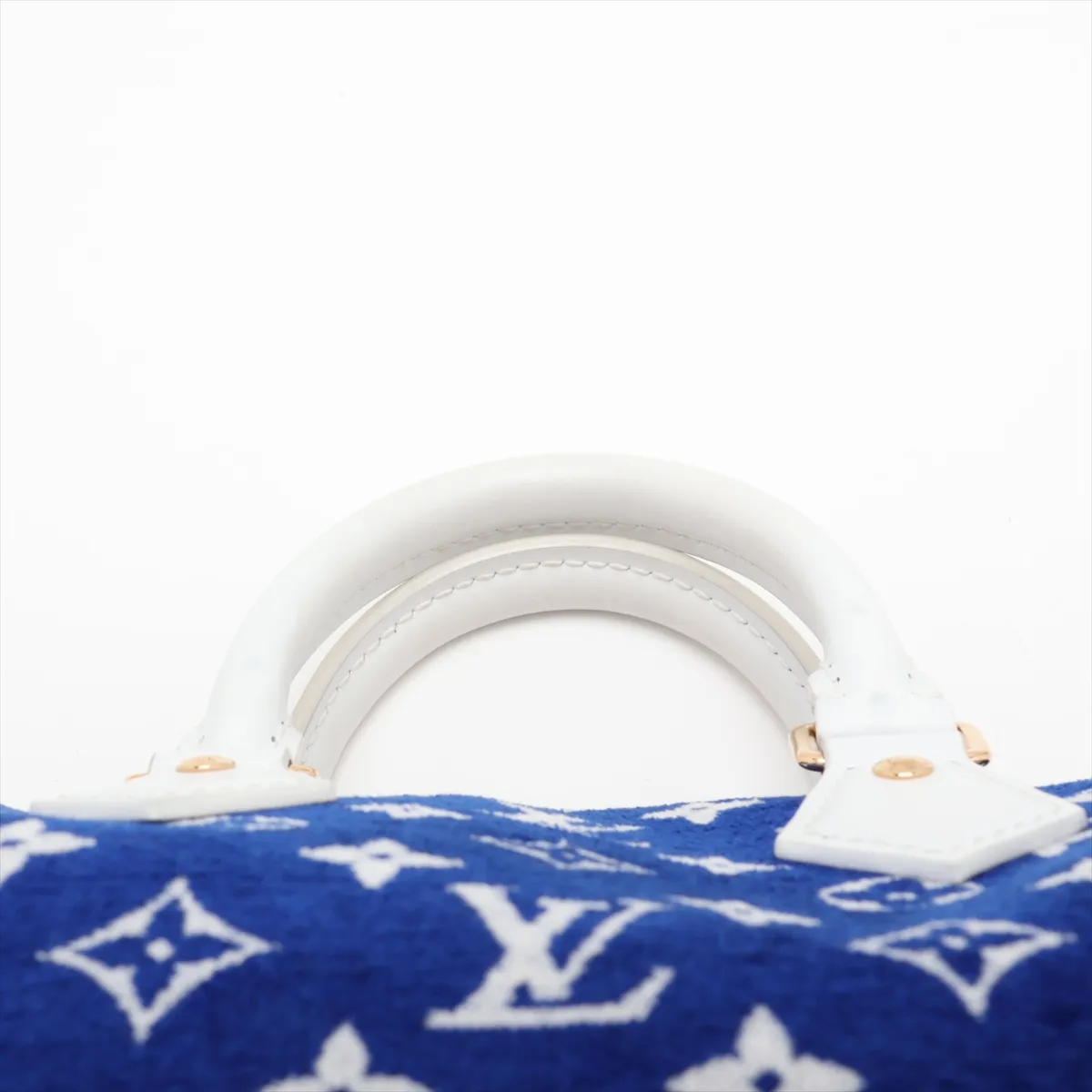 Monogram Jacquard Velvet Speedy Bandoulière 20 M20751 (Serial Number Unknown) Blue — view 6