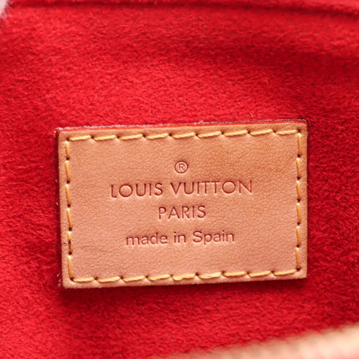 Monogram Pallas M41175 CA4194 Brown x Red — view 14