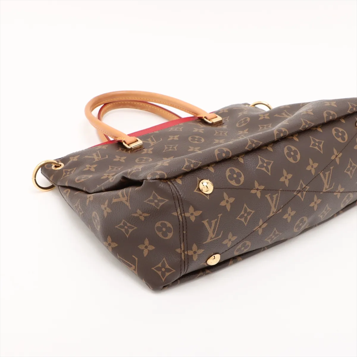Monogram Pallas M41175 CA4194 Brown x Red — view 4
