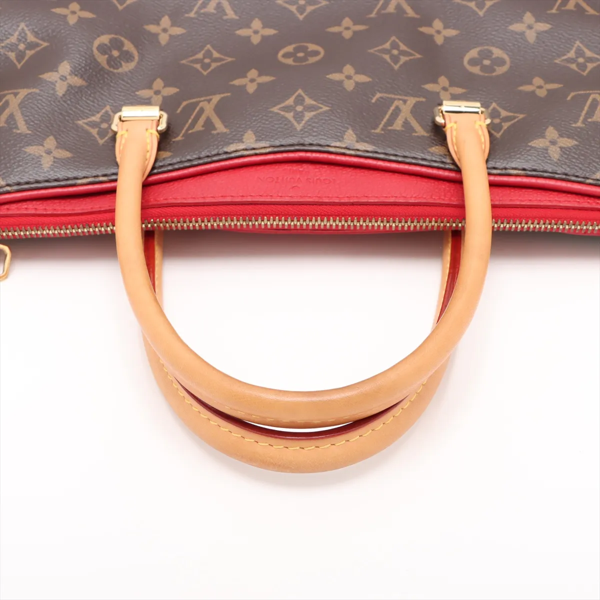 Monogram Pallas M41175 CA4194 Brown x Red — view 5