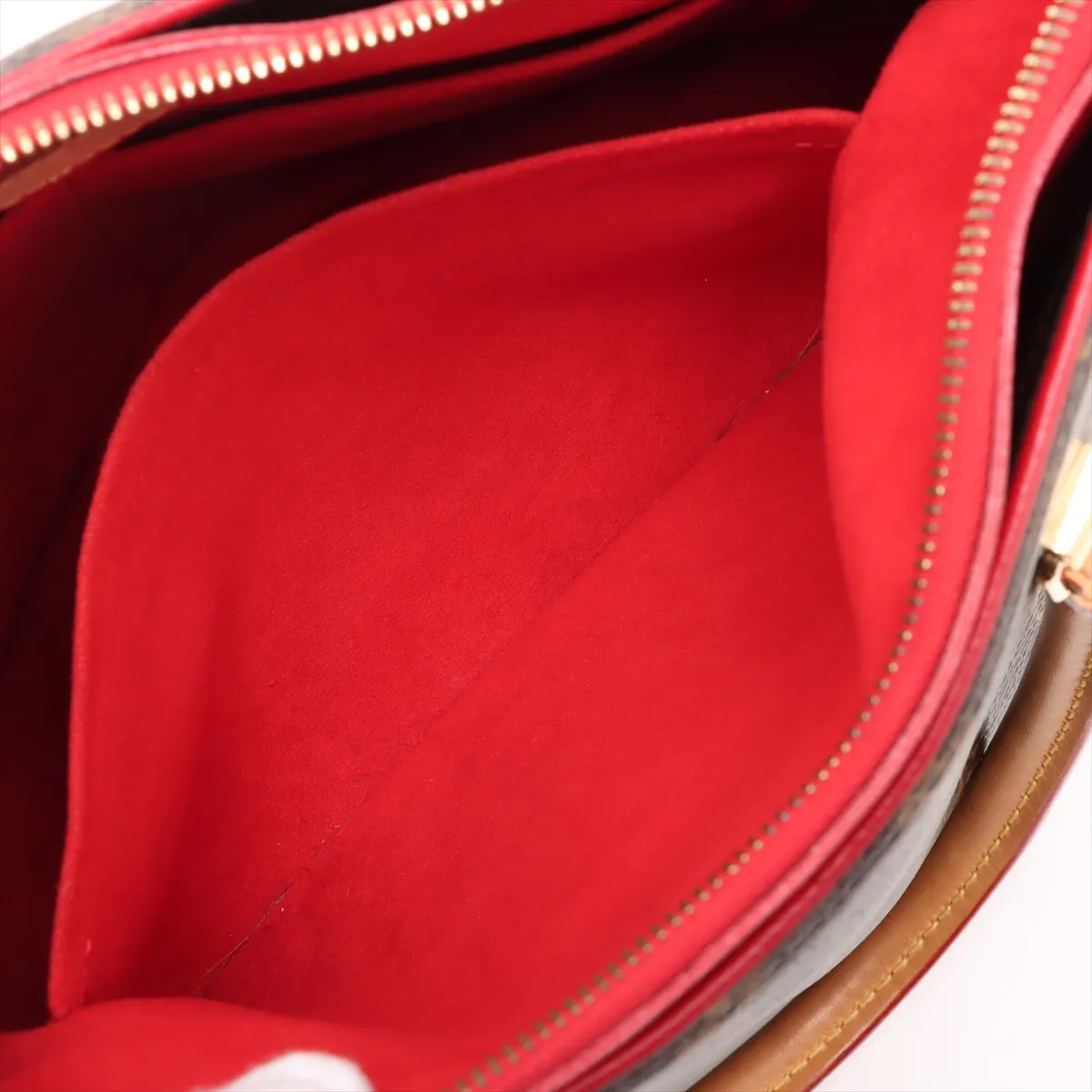Monogram Pallas M41175 CA4194 Brown x Red — view 9