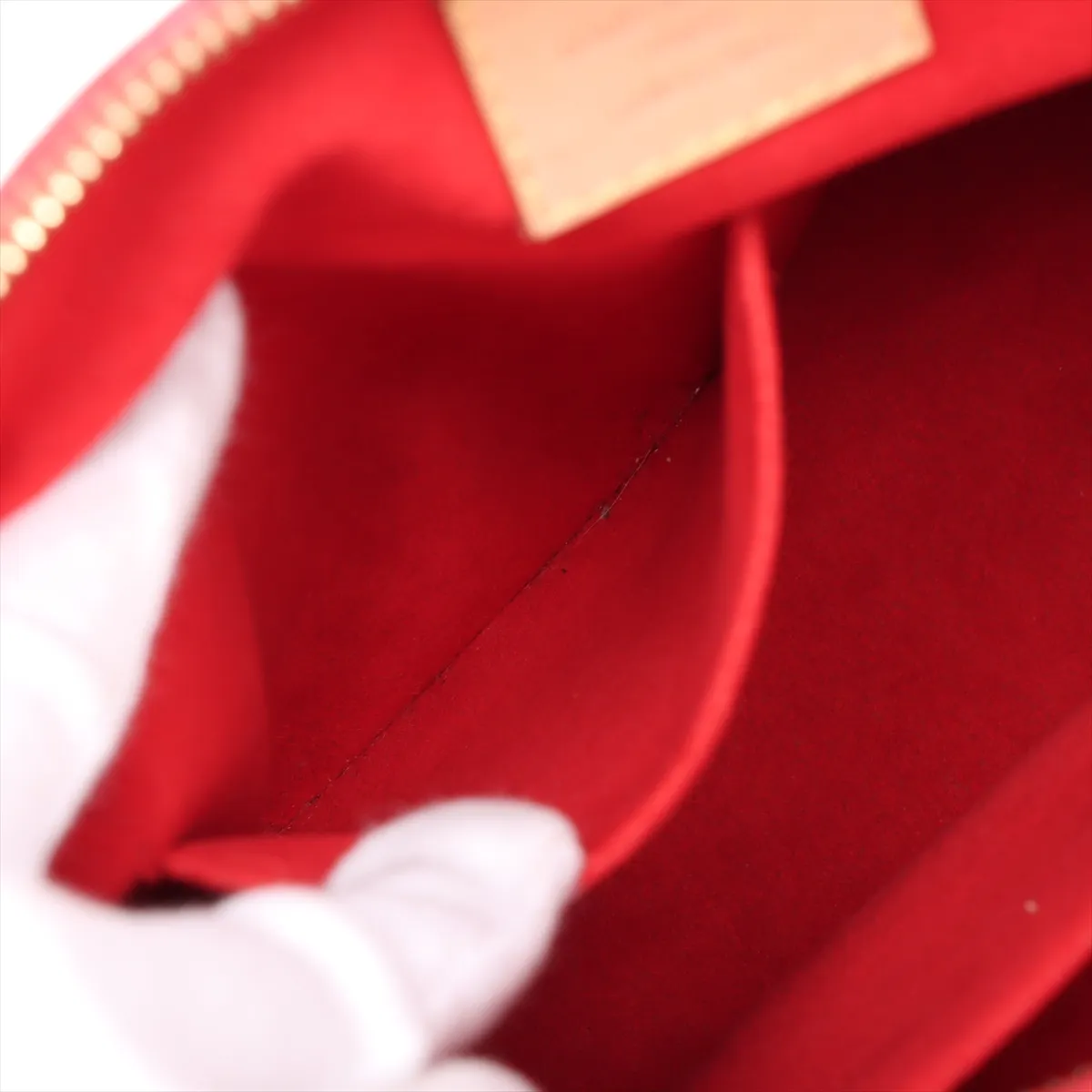 Monogram Pallas M41175 CA4194 Brown x Red — view 10