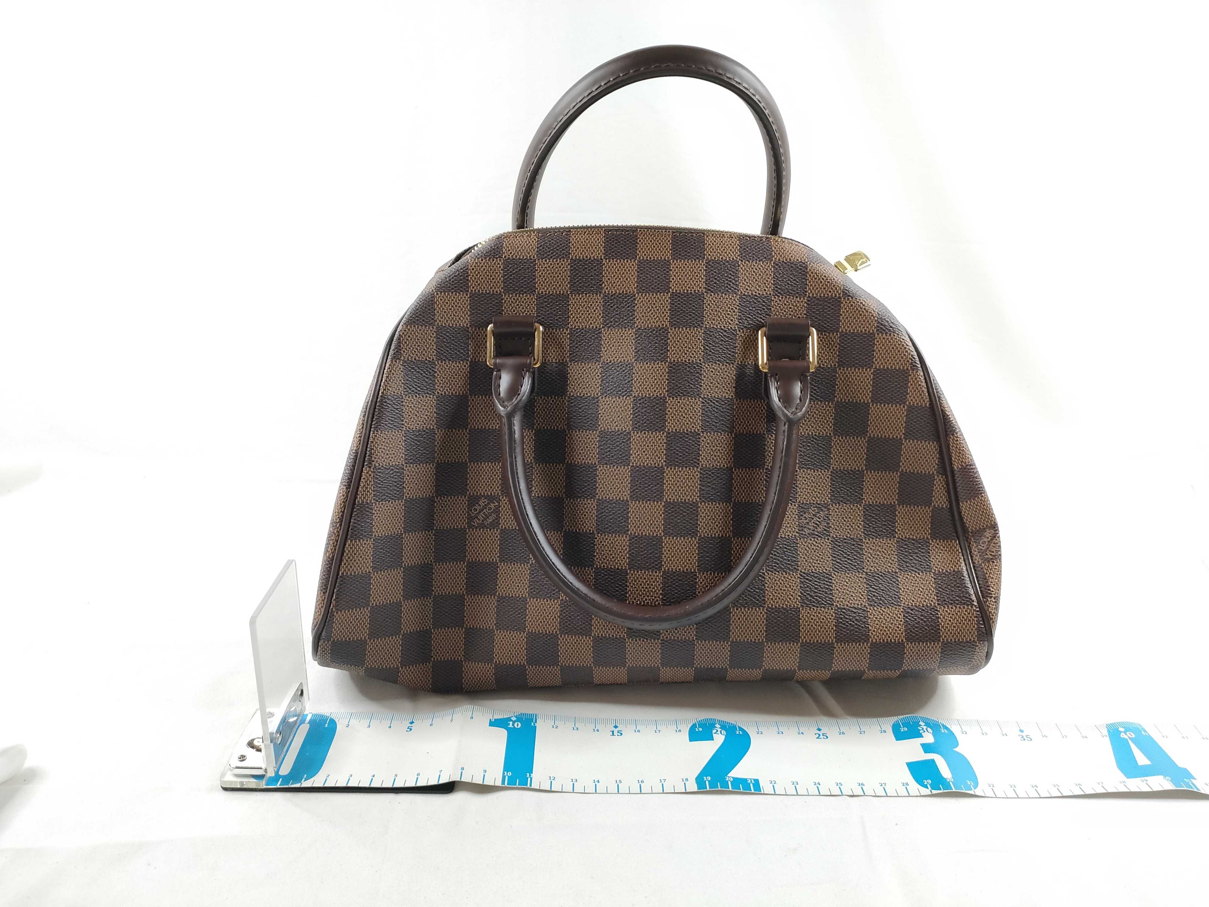 Damier Louis Vuitton Brown Damier Rivera MM N41434 Handbag — view 2
