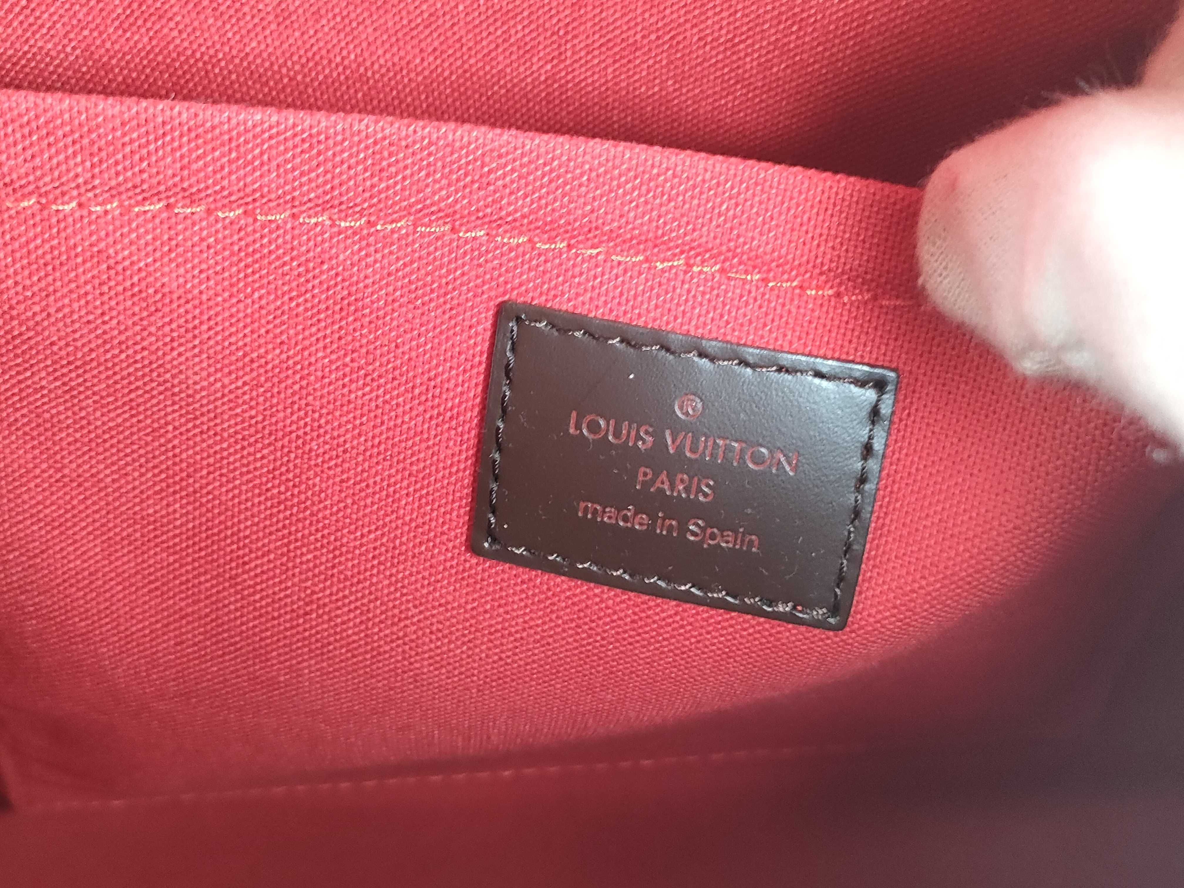 Damier Louis Vuitton Brown Damier Rivera MM N41434 Handbag — view 13