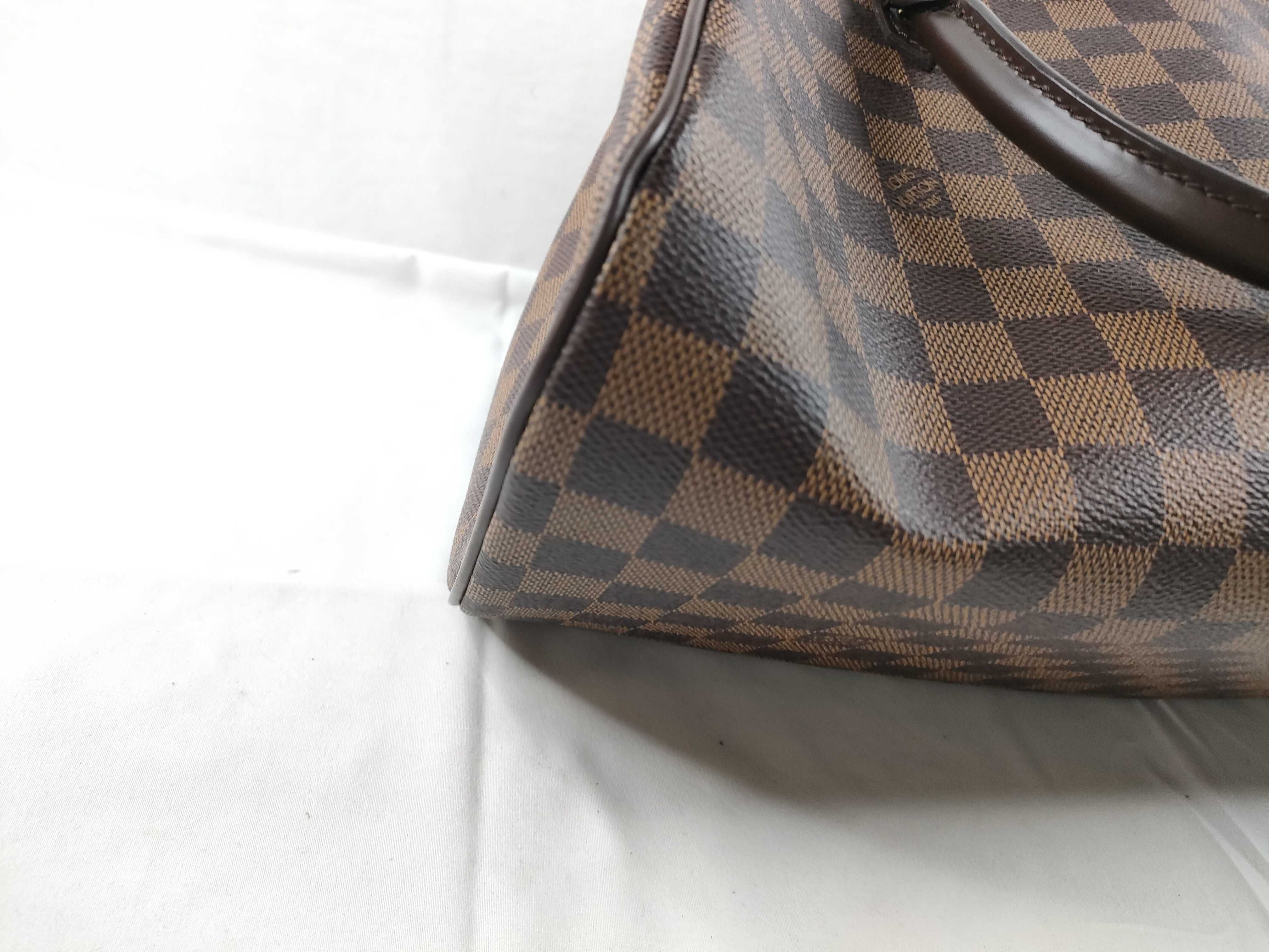 Damier Louis Vuitton Brown Damier Rivera MM N41434 Handbag — view 3
