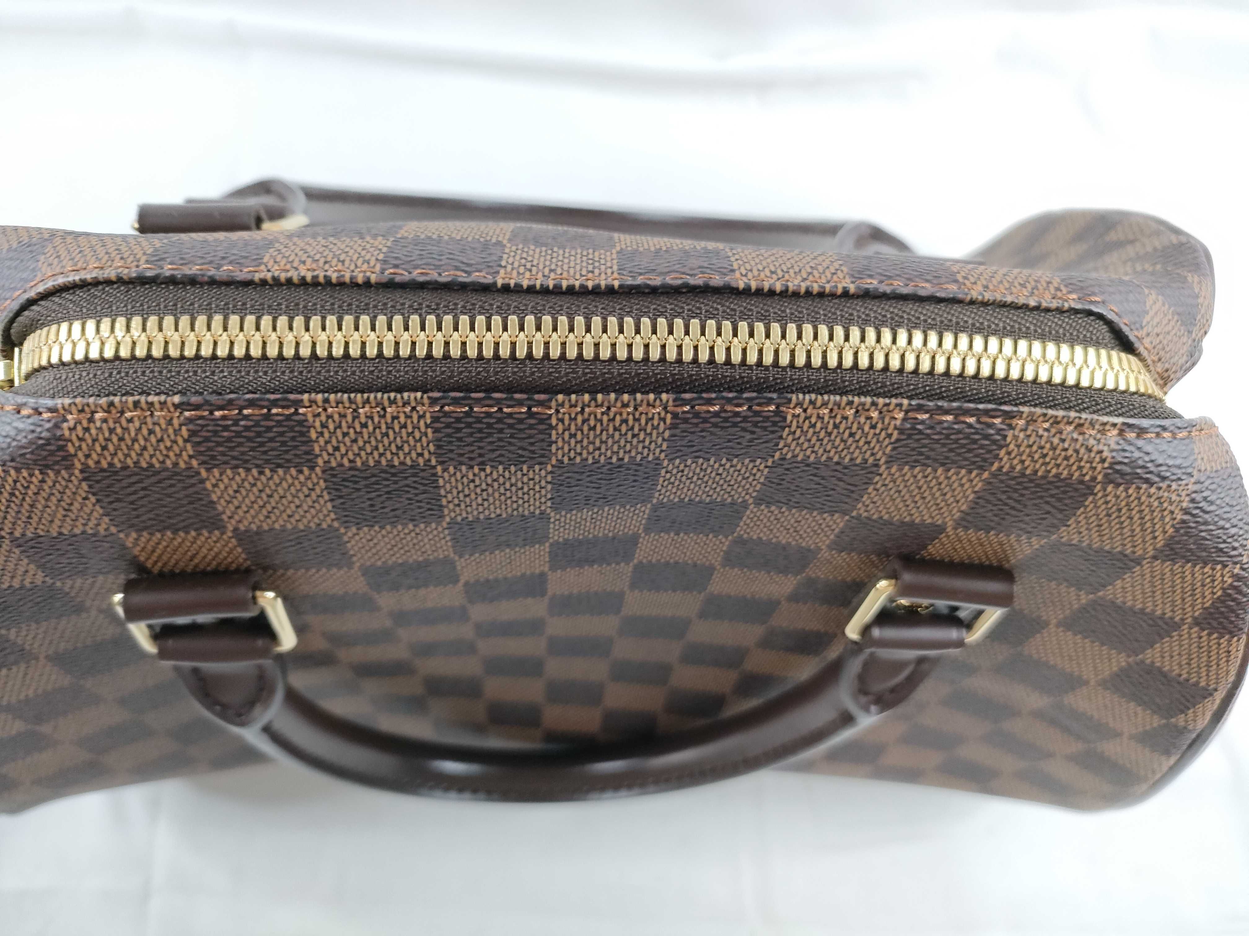 Damier Louis Vuitton Brown Damier Rivera MM N41434 Handbag — view 9