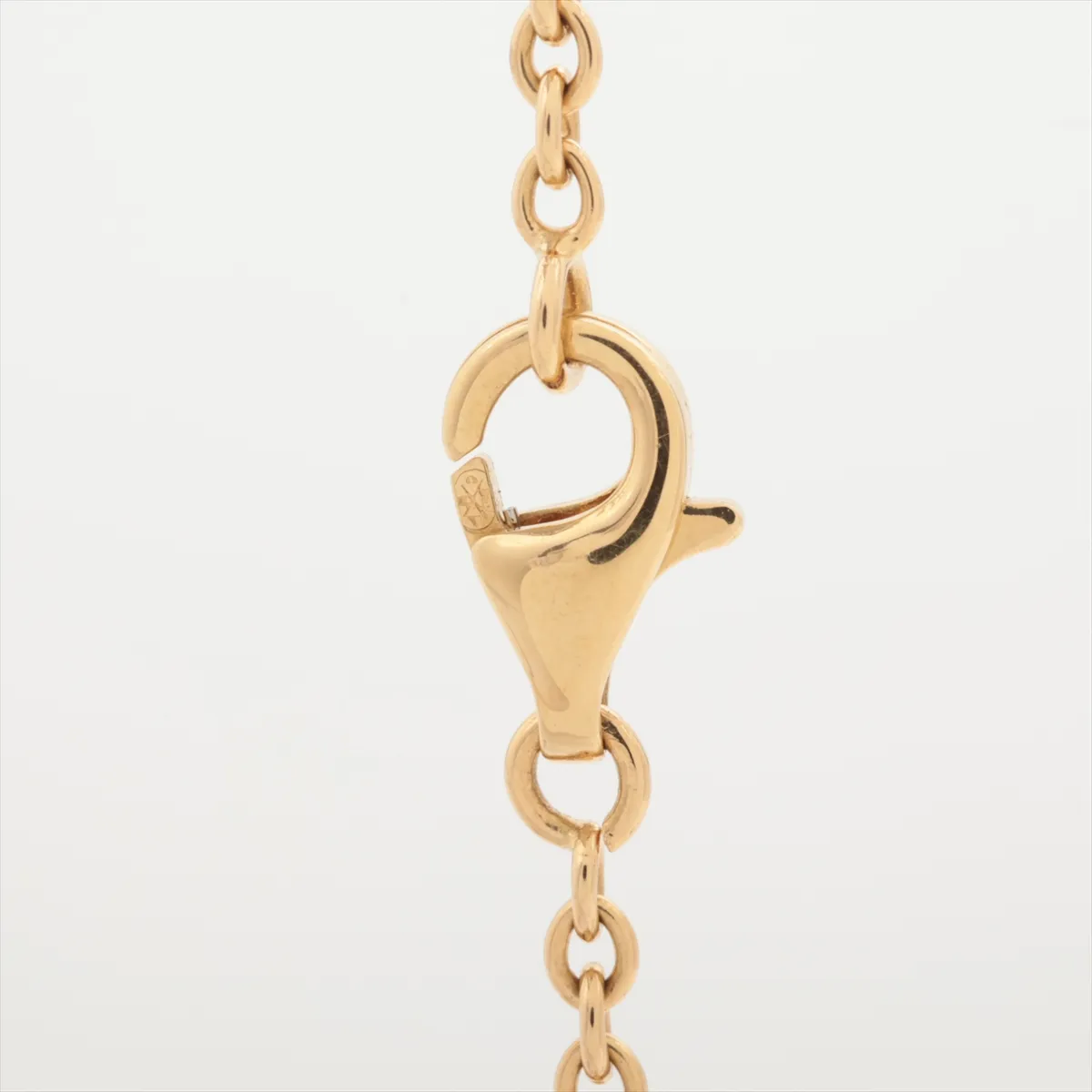 Pure Alhambra Onyx Necklace 750 (Yellow Gold) 8.5g JE004196 — view 3