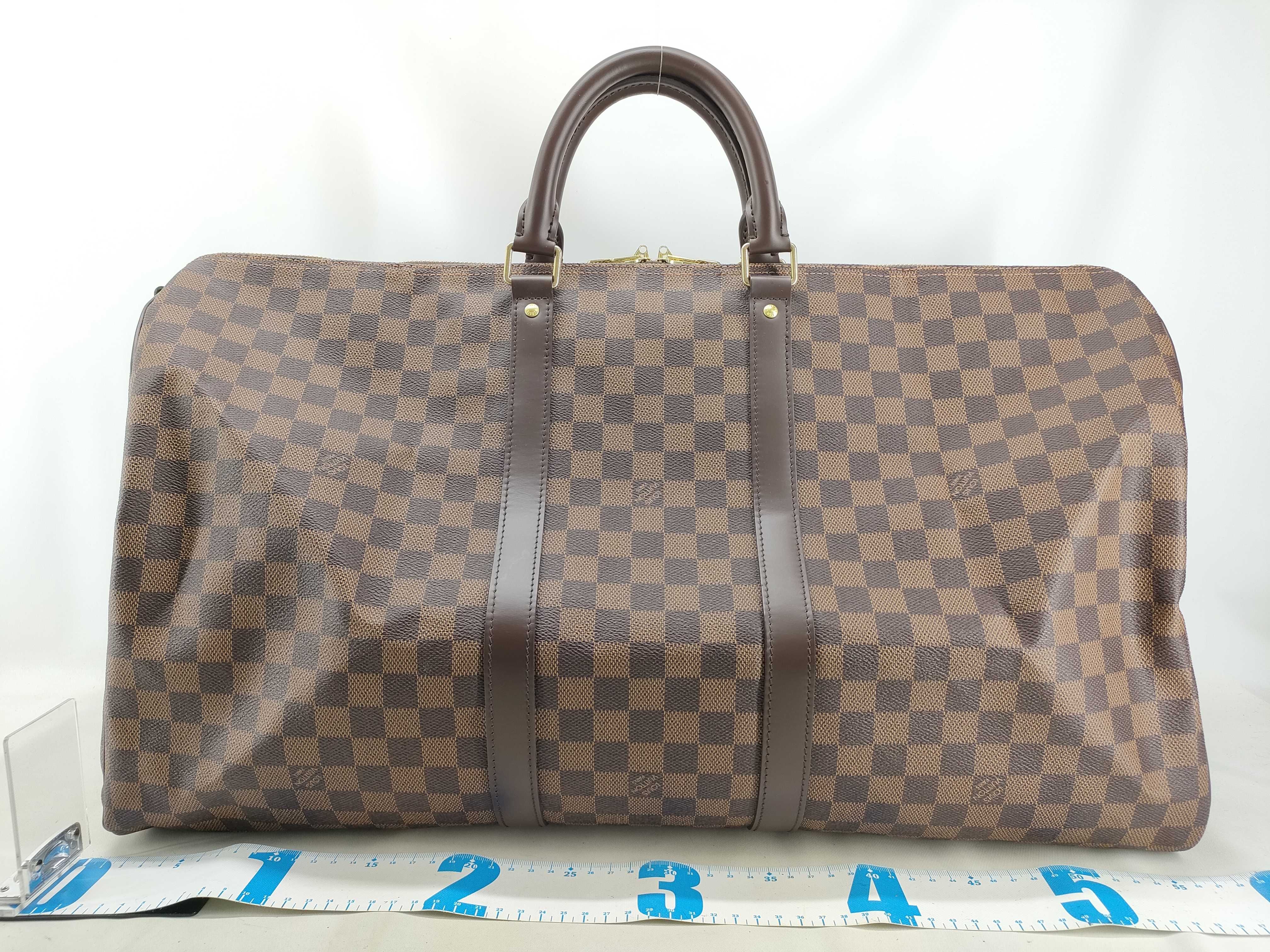 Damier Louis Vuitton Keepall Bandoulière 55 Boston Bag Damier N41414 Boston Bag — view 2
