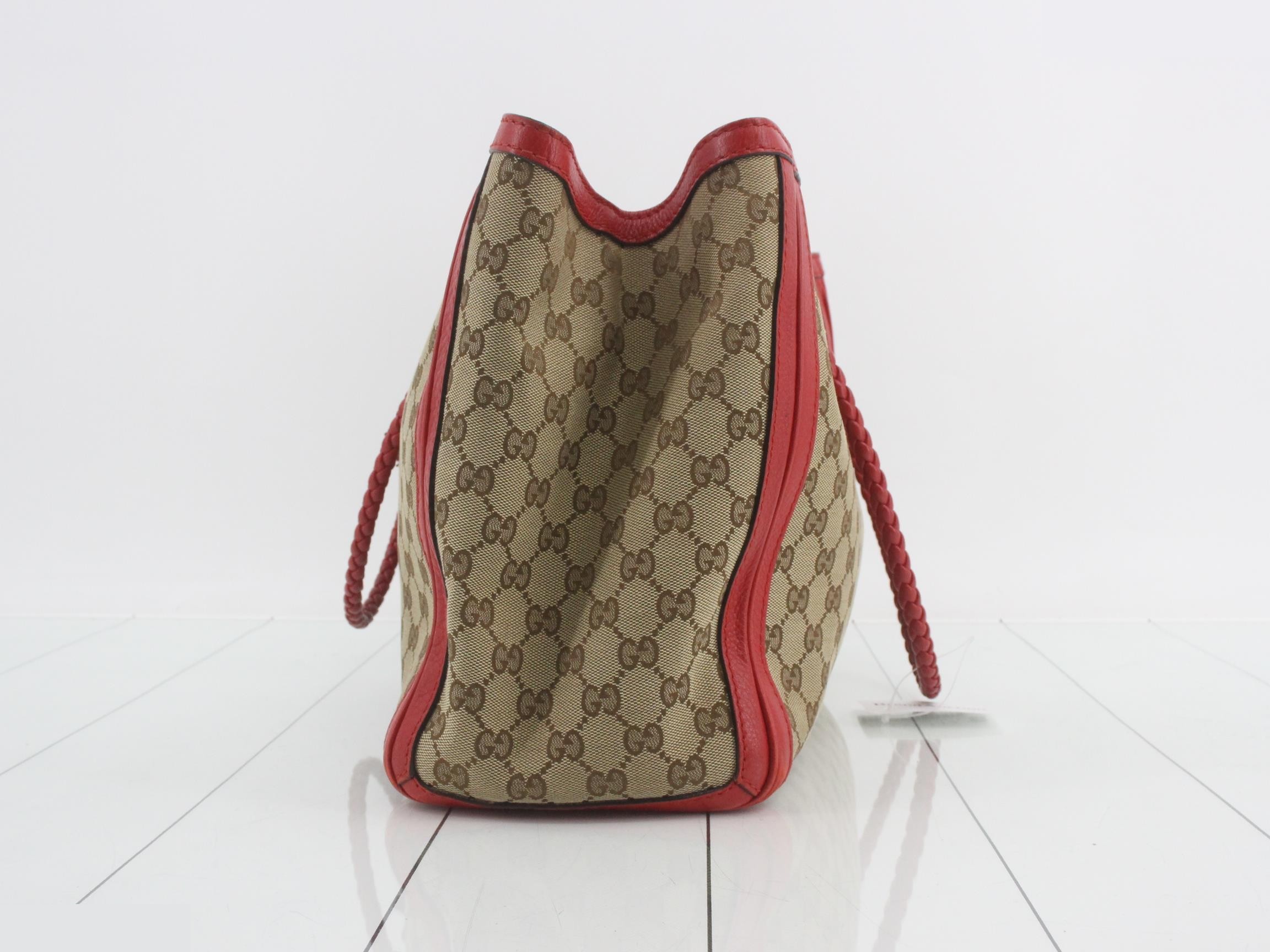 GG Canvas Bamboo Marrakech Shoulder Bag — view 3