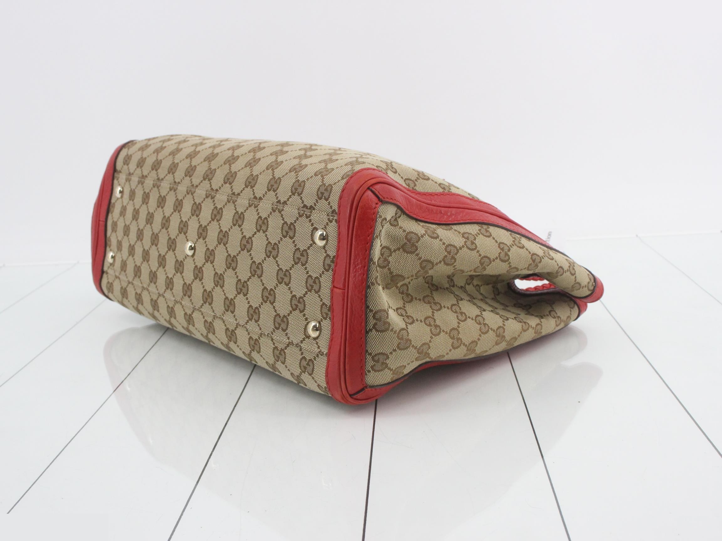GG Canvas Bamboo Marrakech Shoulder Bag — view 6