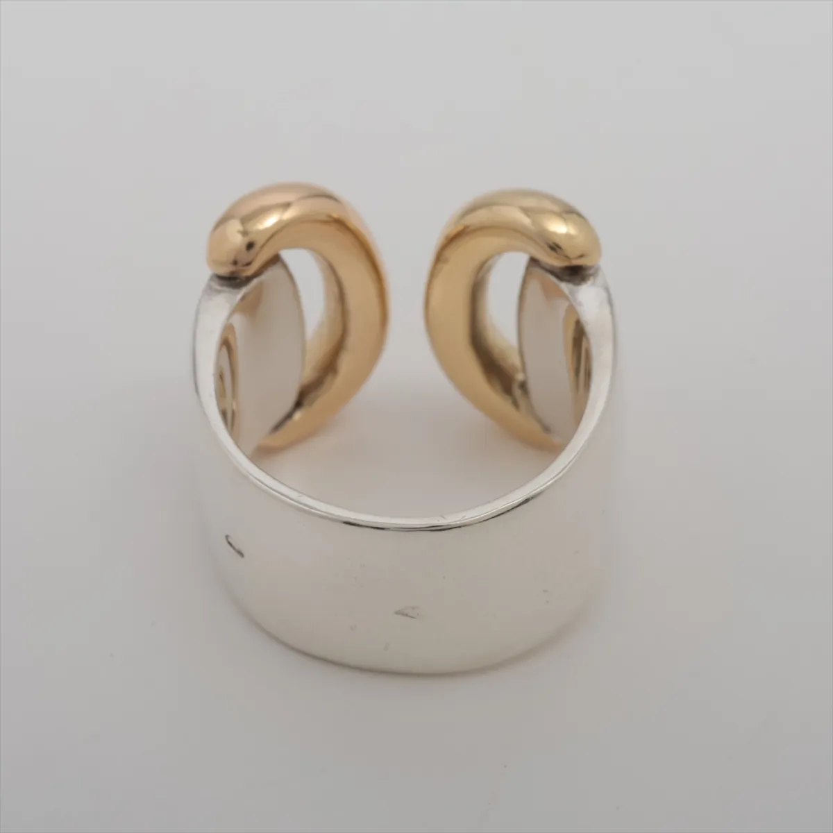 Nausicaä Ring, Size 51, 925 x 750 mm, 12.2g, Gold x Silver. Shows signs of wear, including — view 2