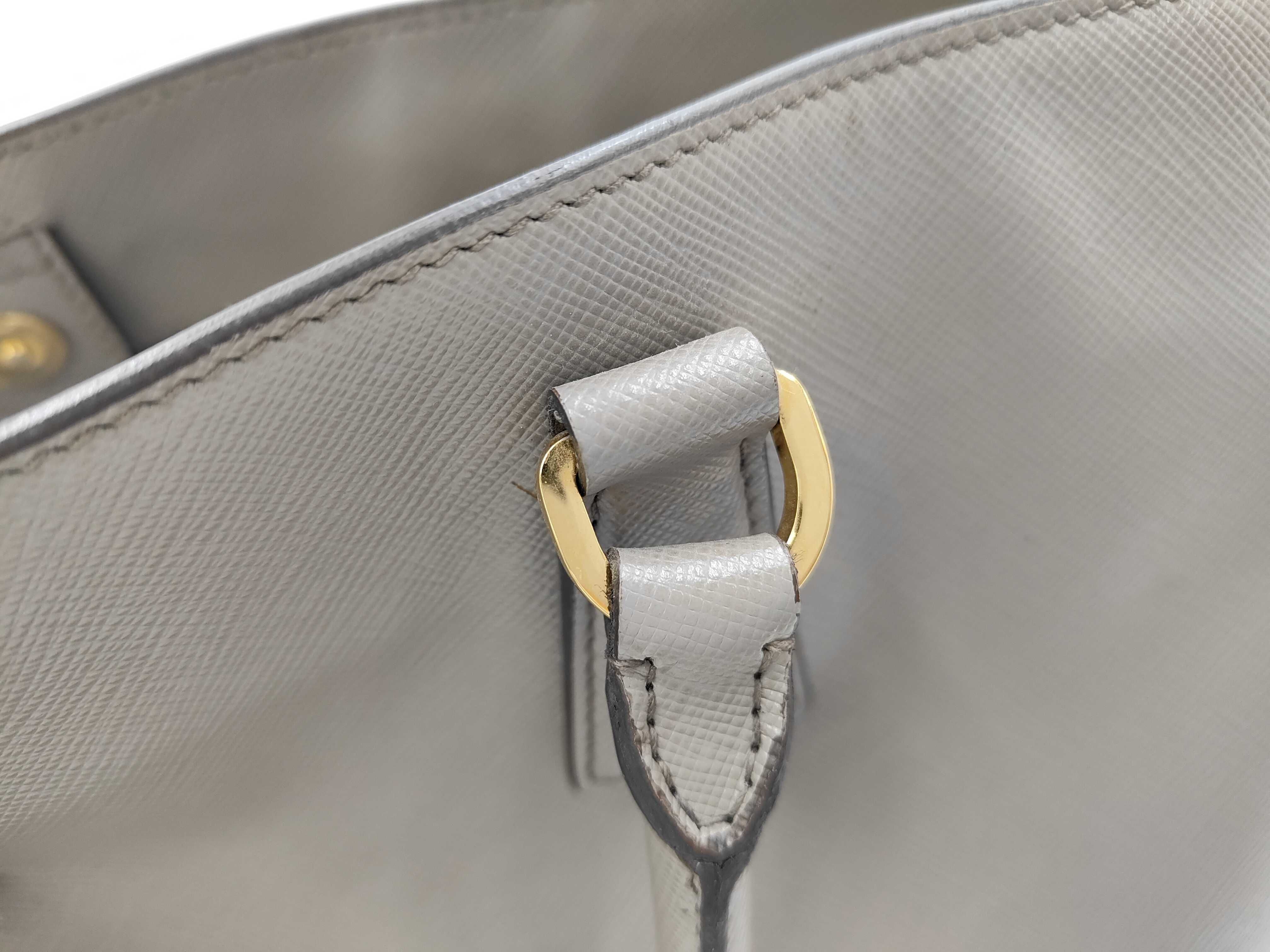 BAG LEATHER BN1844 HAND TOTE GREY Tote Bag — view 11