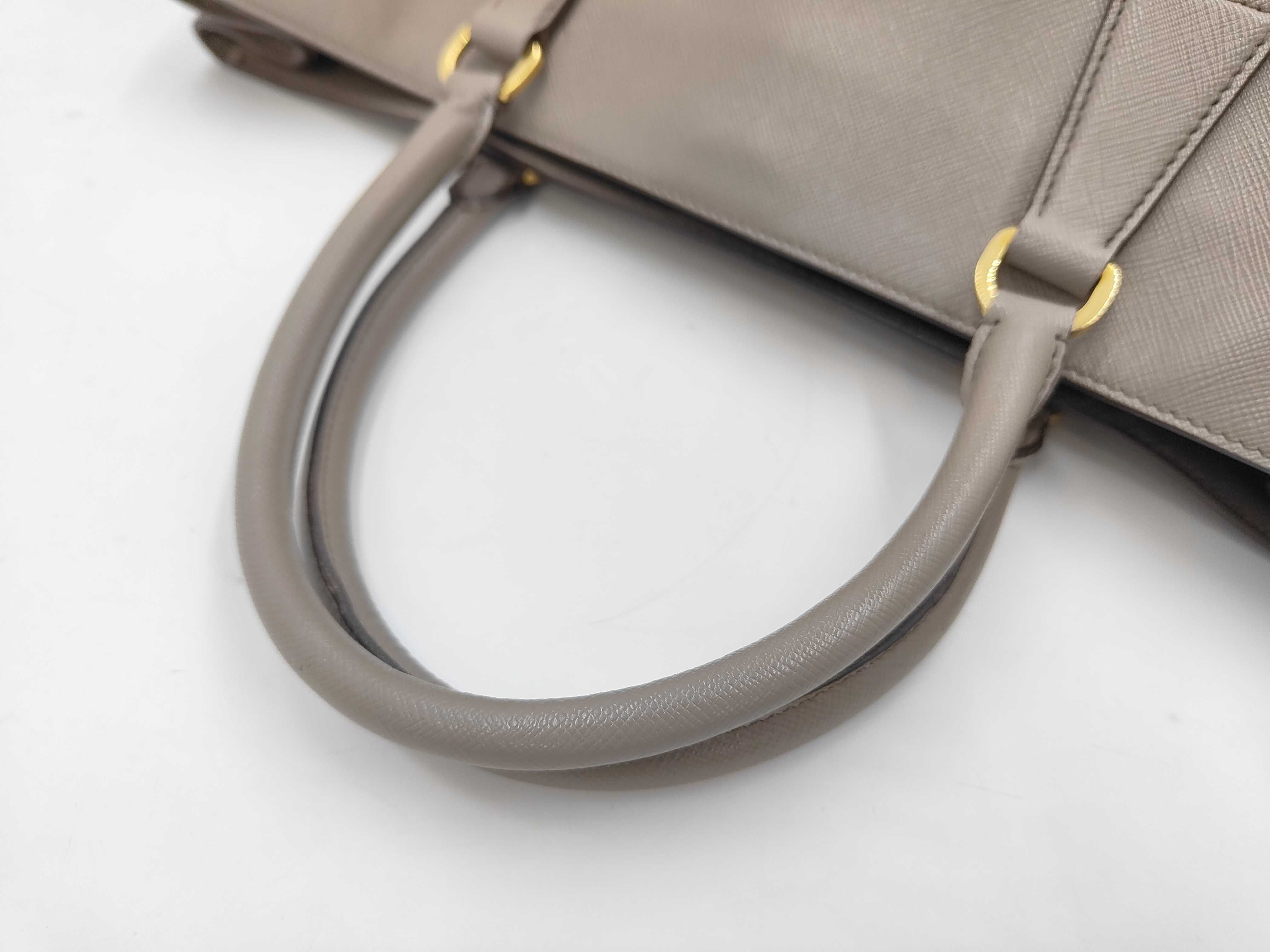 BAG LEATHER BN1844 HAND TOTE GREY Tote Bag — view 7