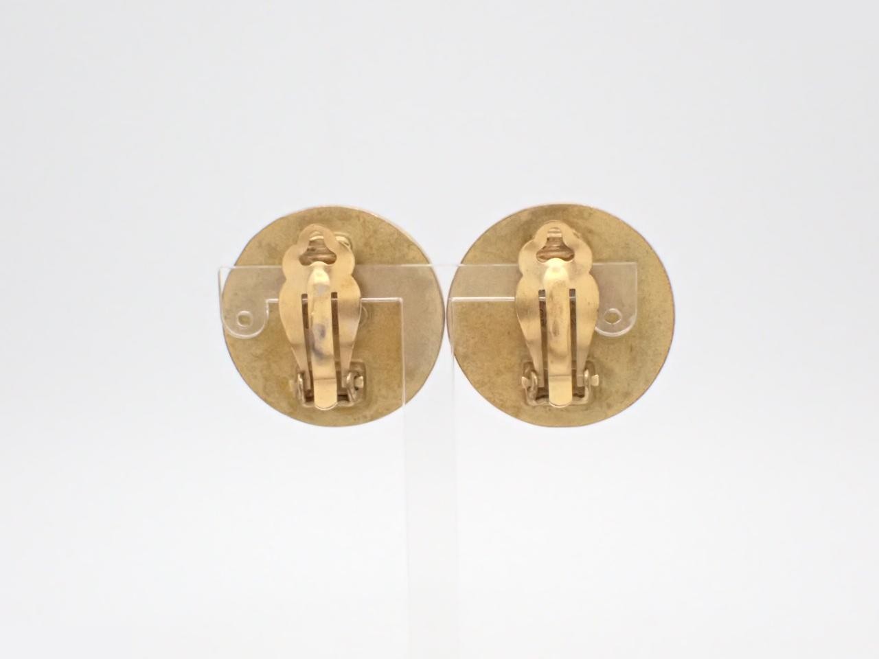 Coco Mark Gold Earrings 94A — view 2