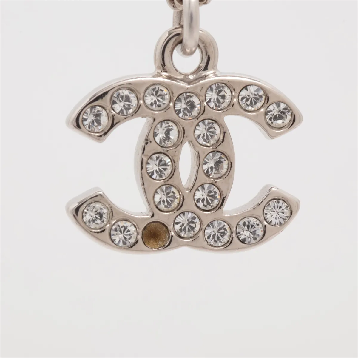 Cocomark 10V Necklace GP x Rhinestone Silver — view 6