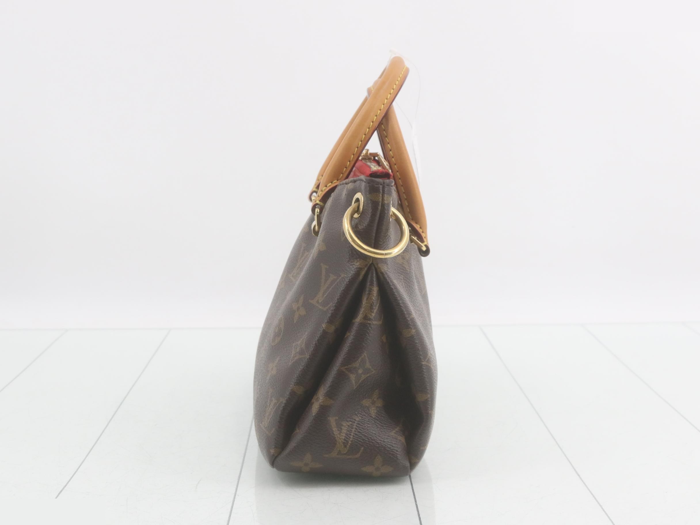 Monogram Pallas BB Cerise 2-Way Handbag — view 4