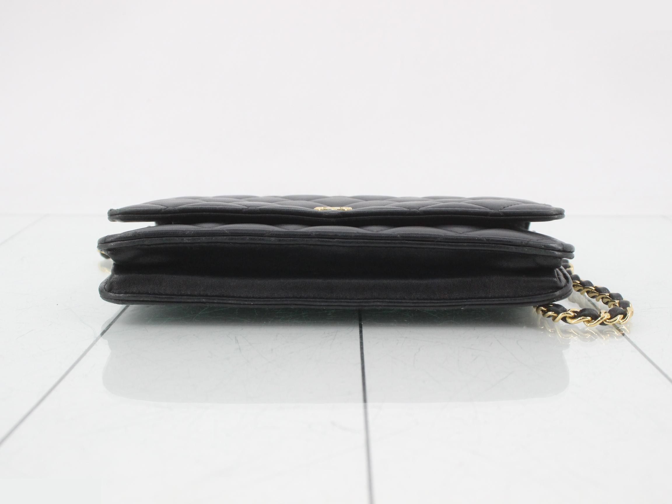 Matelassé Mini Chain Shoulder Bag — view 3
