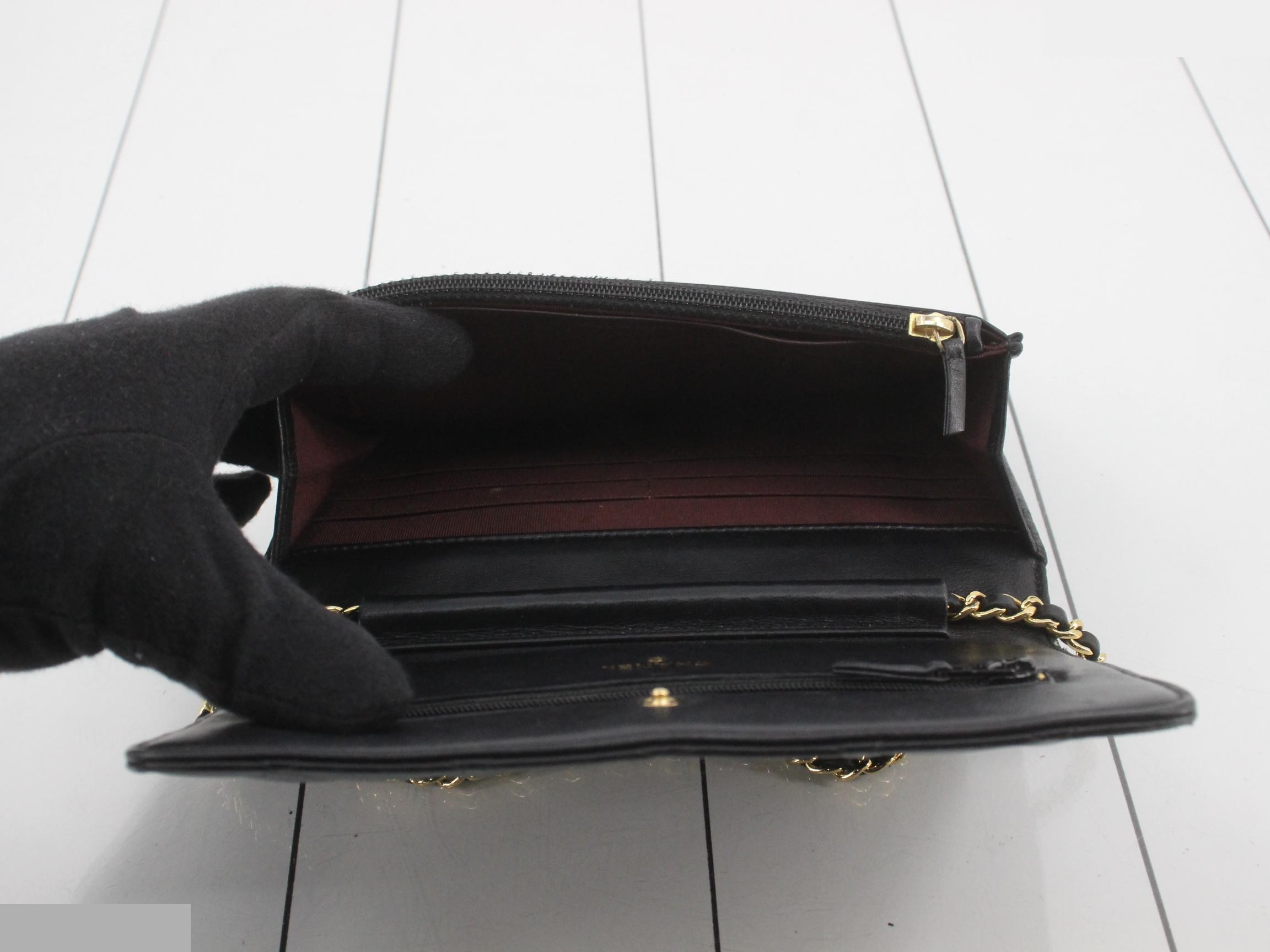 Matelassé Mini Chain Shoulder Bag — view 4
