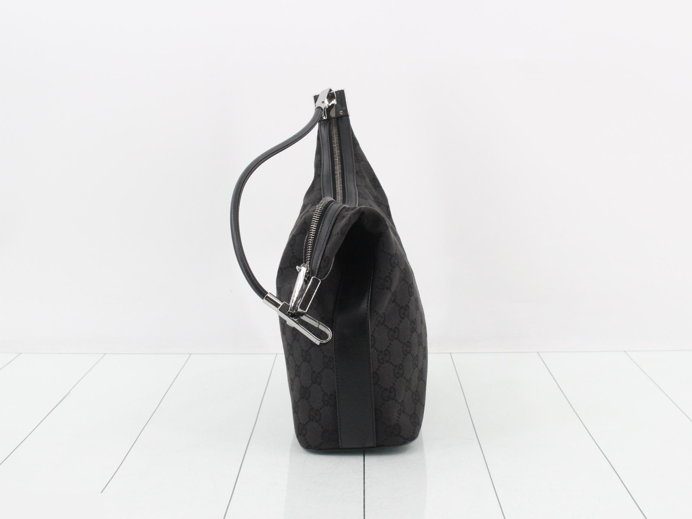 GG Canvas (Bag) - Shoulder Bag - Black — view 4