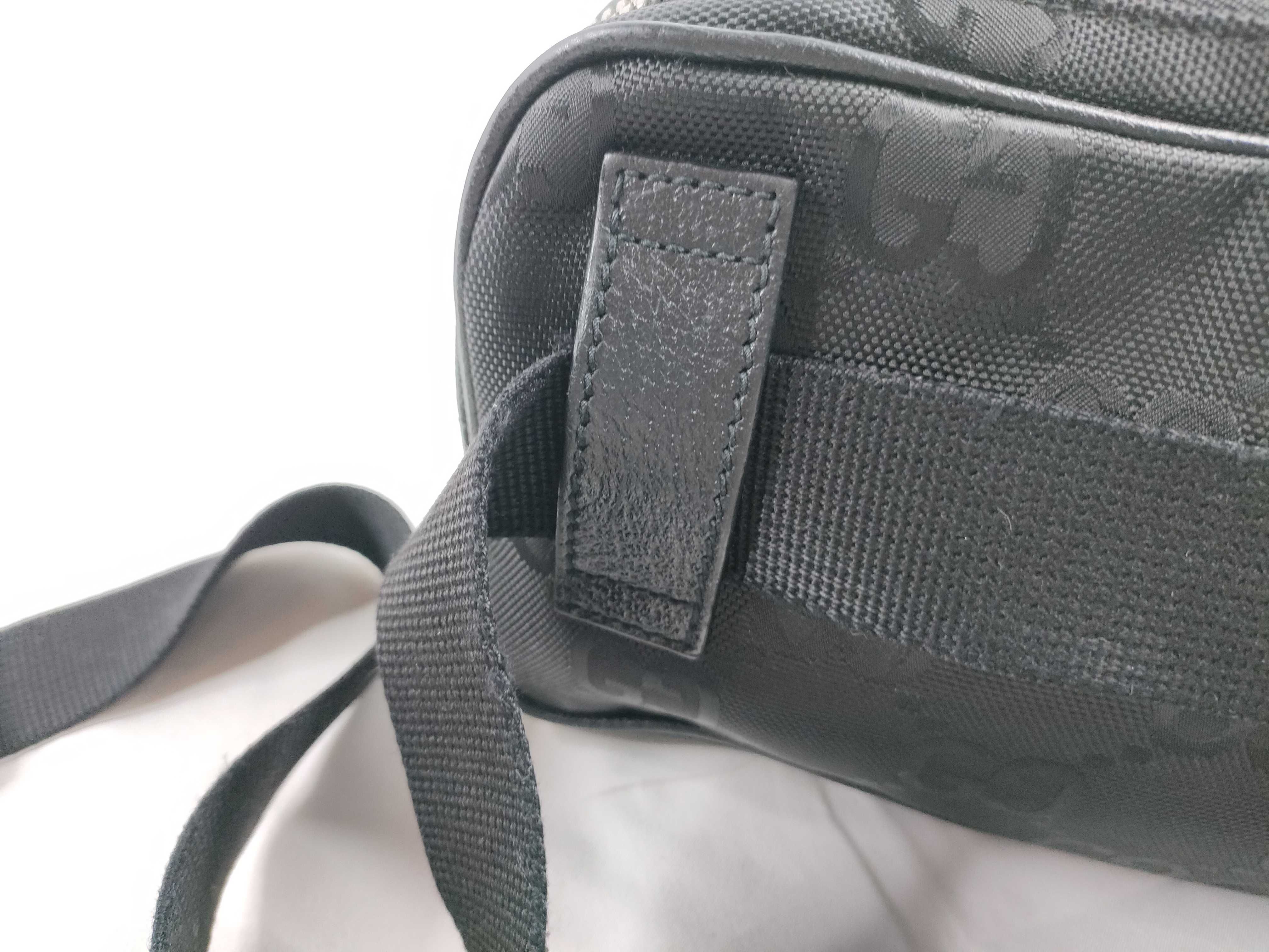 Off the Grid Nylon x Leather Body Bag, Black, 631341 (Bag) — view 8