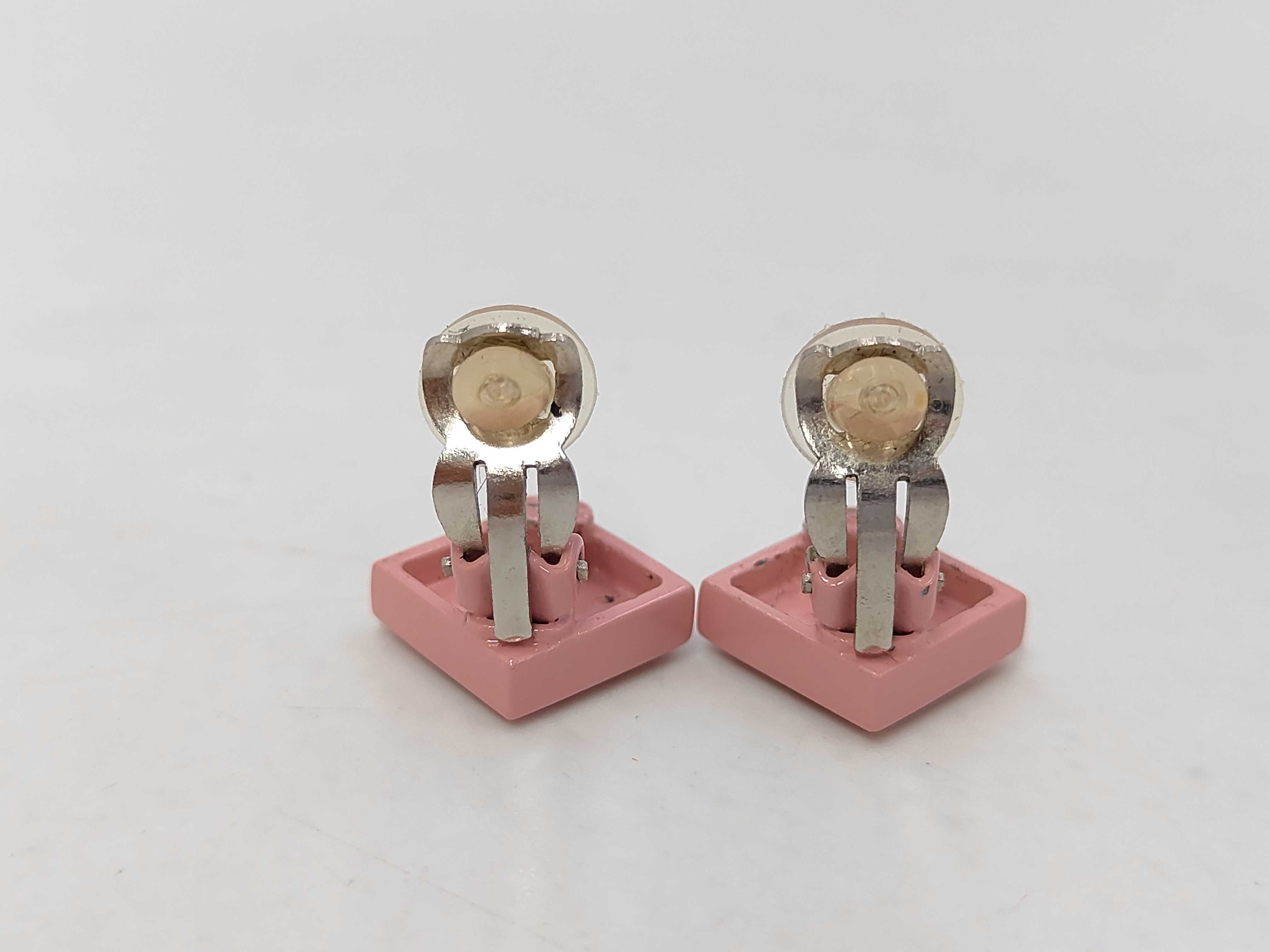 Pink Coco Mark Earrings 04P — view 4