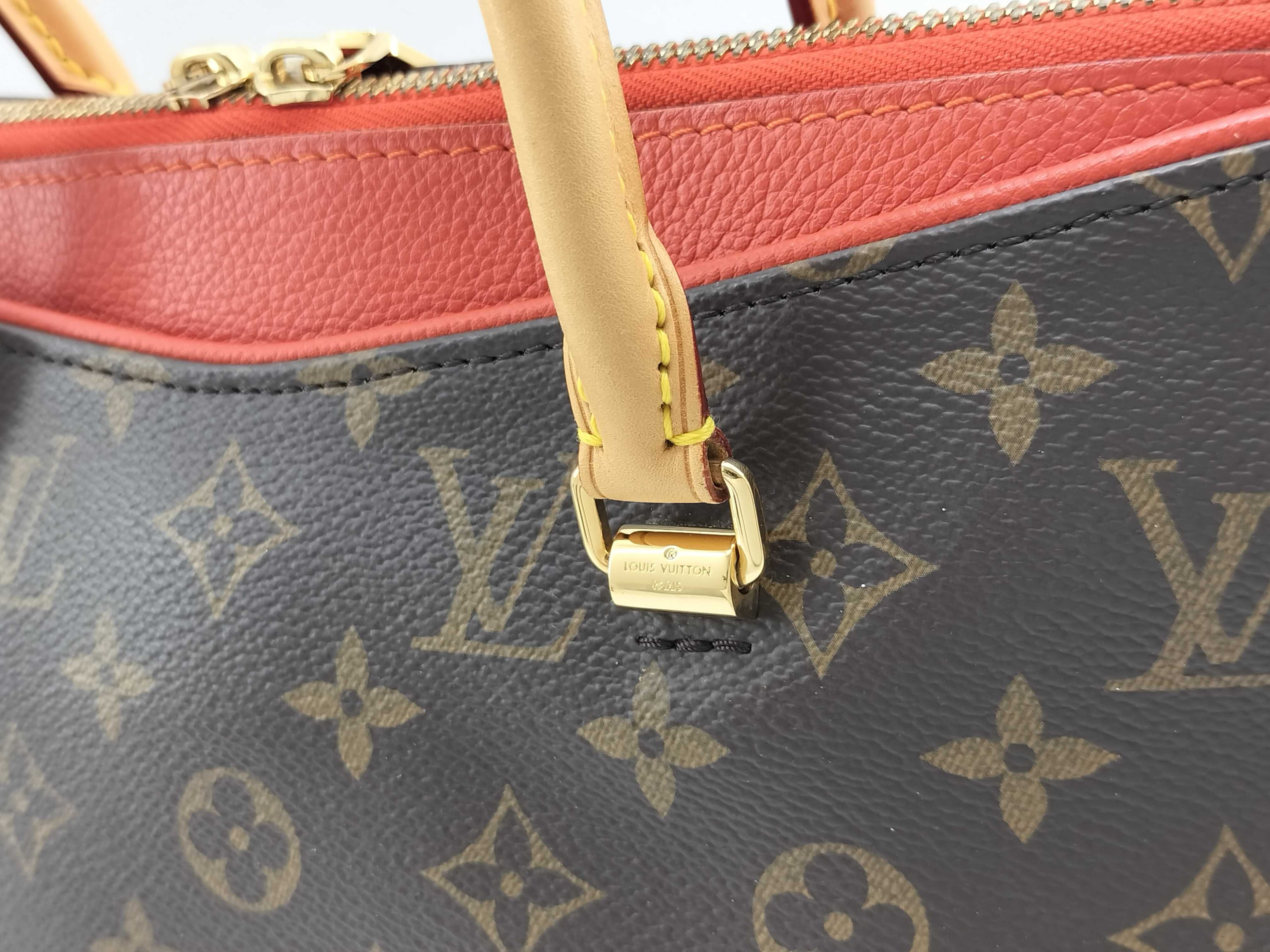 Monogram Pallas MM Tote Bag Handbag — view 3
