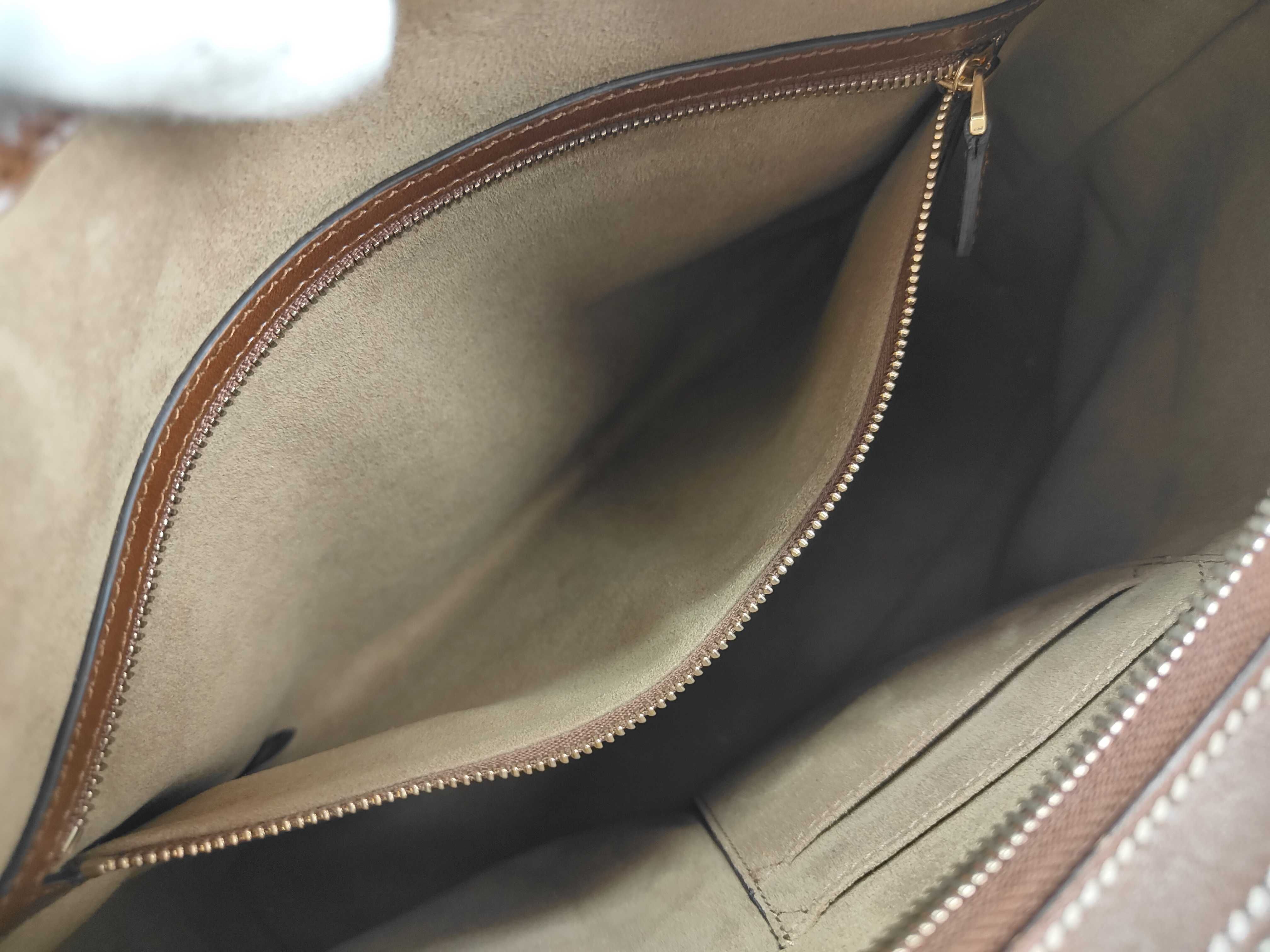 GG Supreme Hobo PVC x Leather Shoulder Bag, Beige, 414930 (Shoulder Bag) — view 13