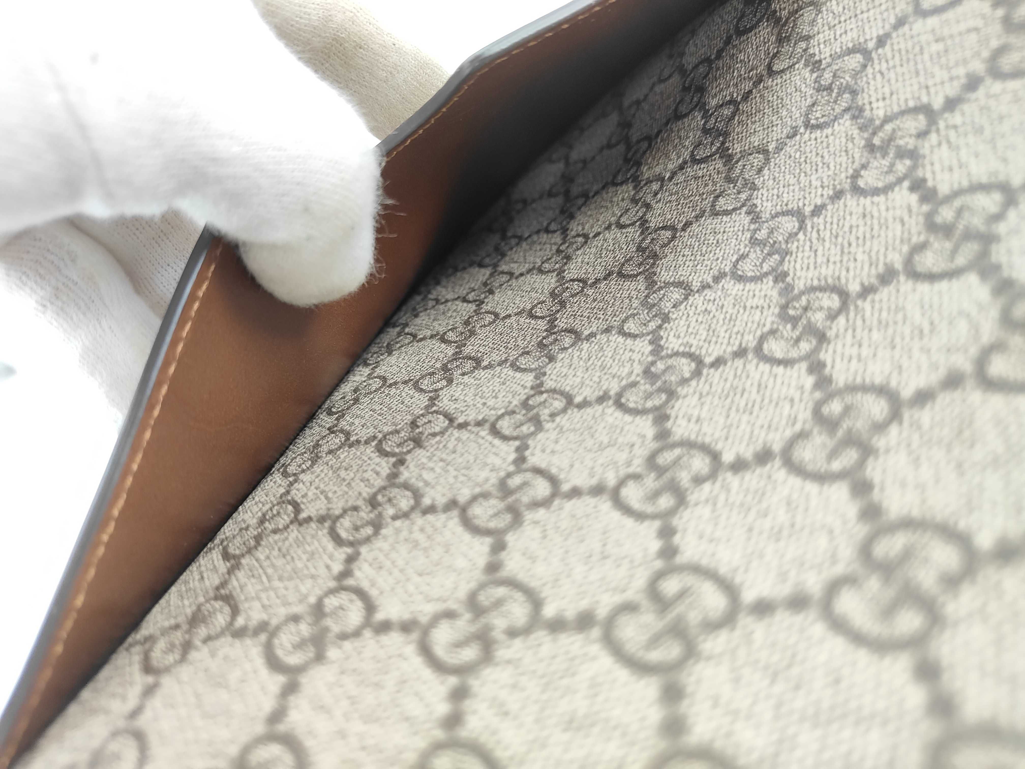 GG Supreme Hobo PVC x Leather Shoulder Bag, Beige, 414930 (Shoulder Bag) — view 15