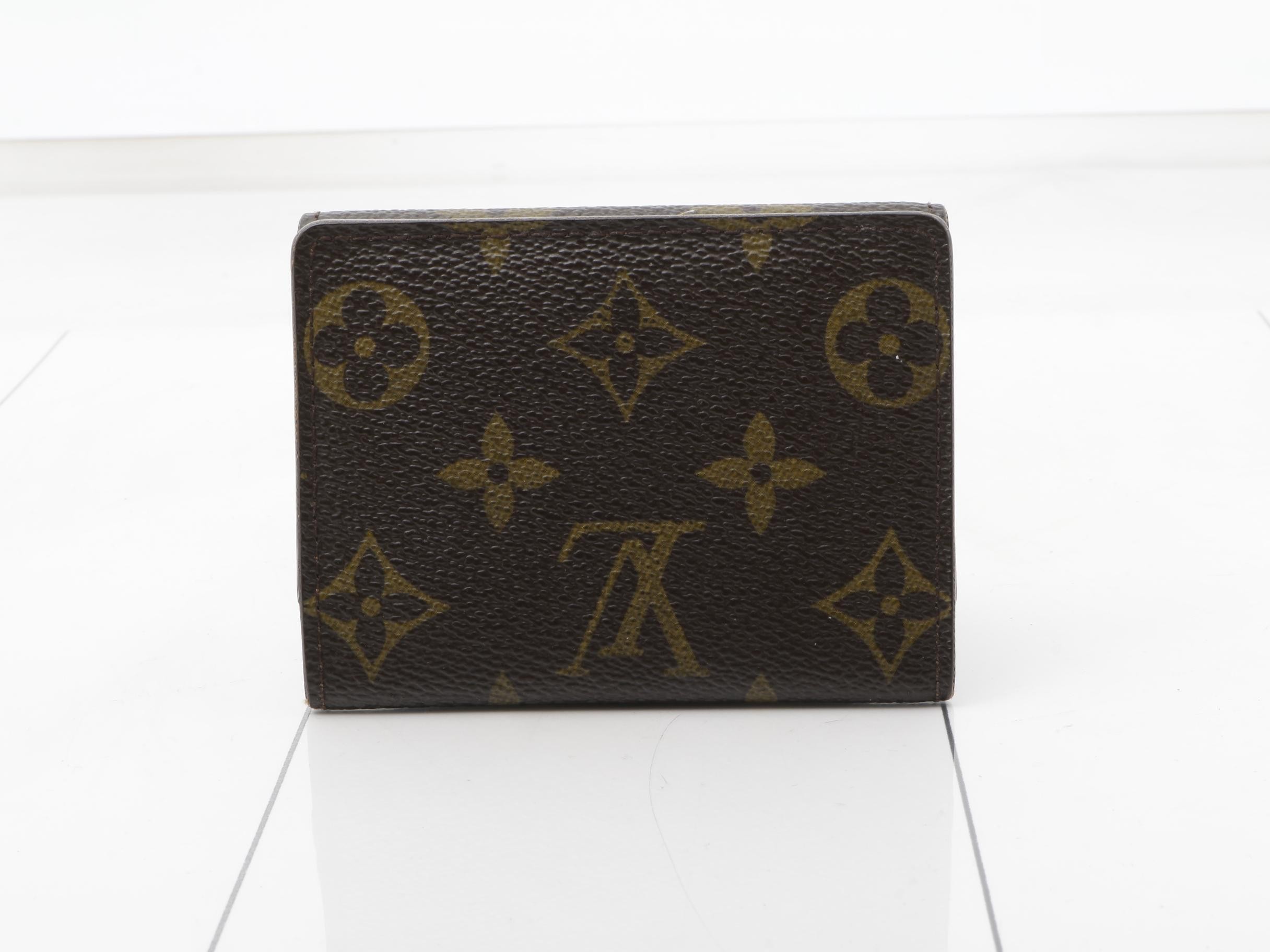 Enveloppe Carte de Visite Monogram Card Case Business Card Holder — view 2