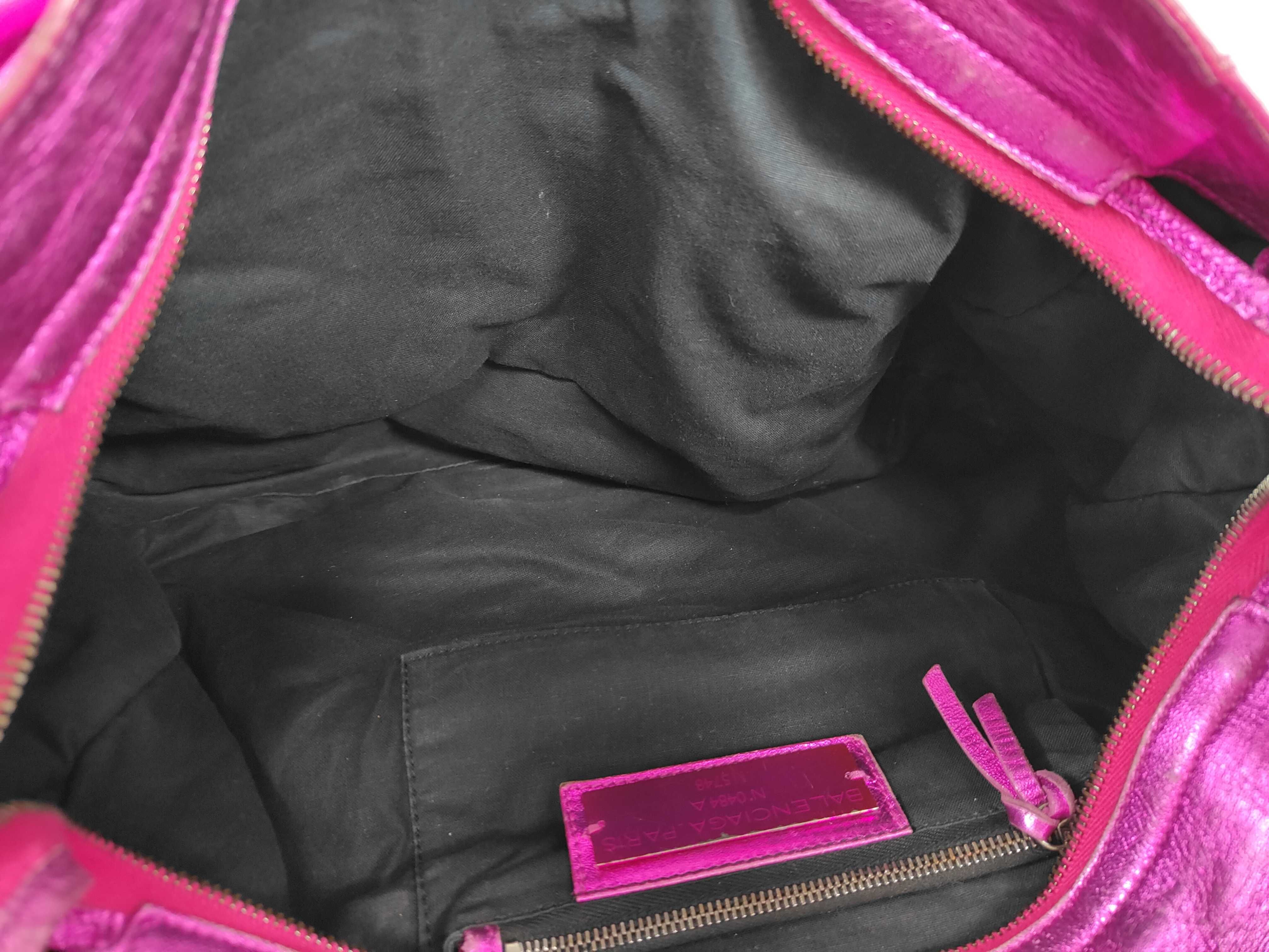 The City Balenciaga City Strap Mirror Handbag — view 13