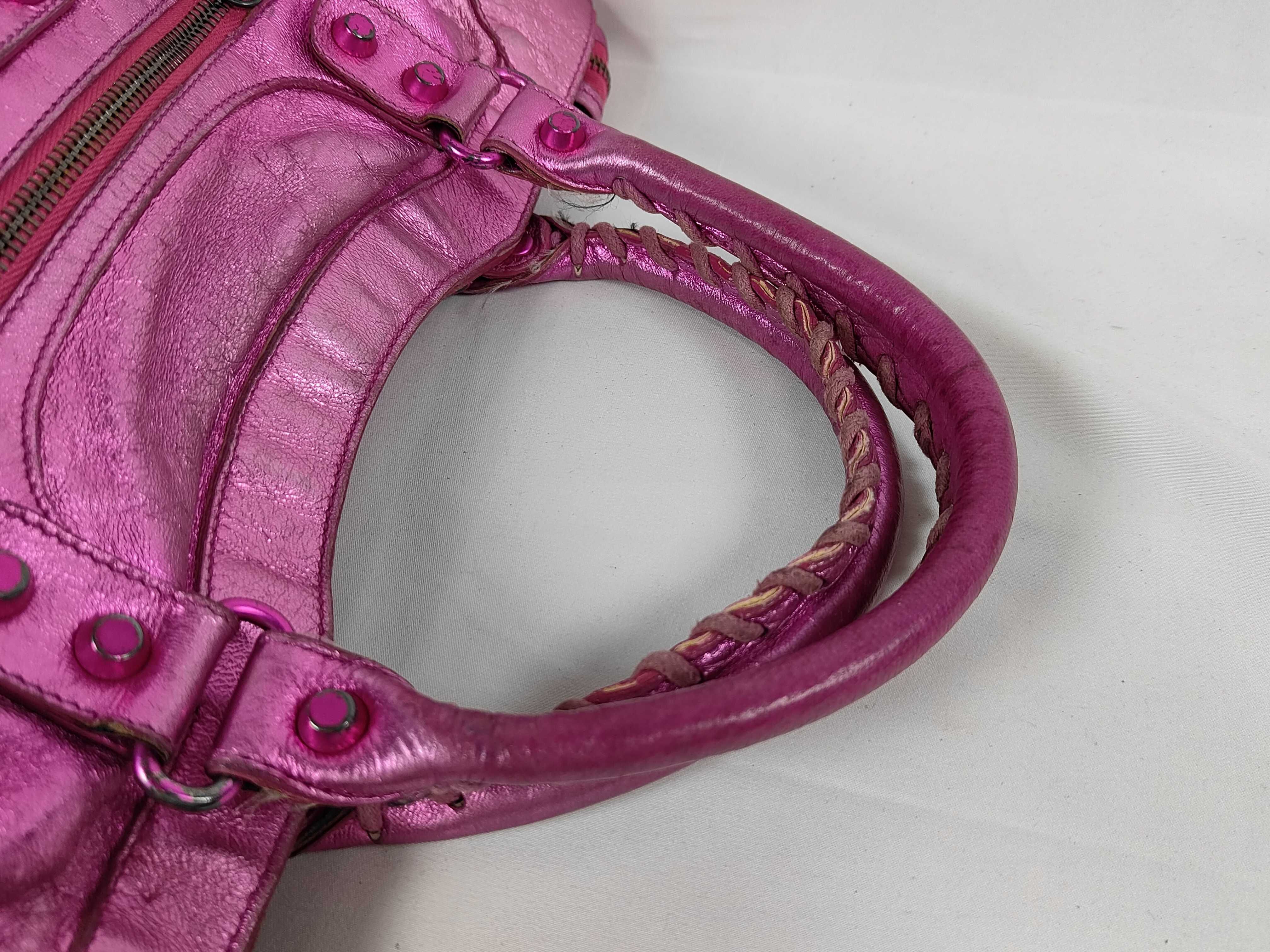 The City Balenciaga City Strap Mirror Handbag — view 3