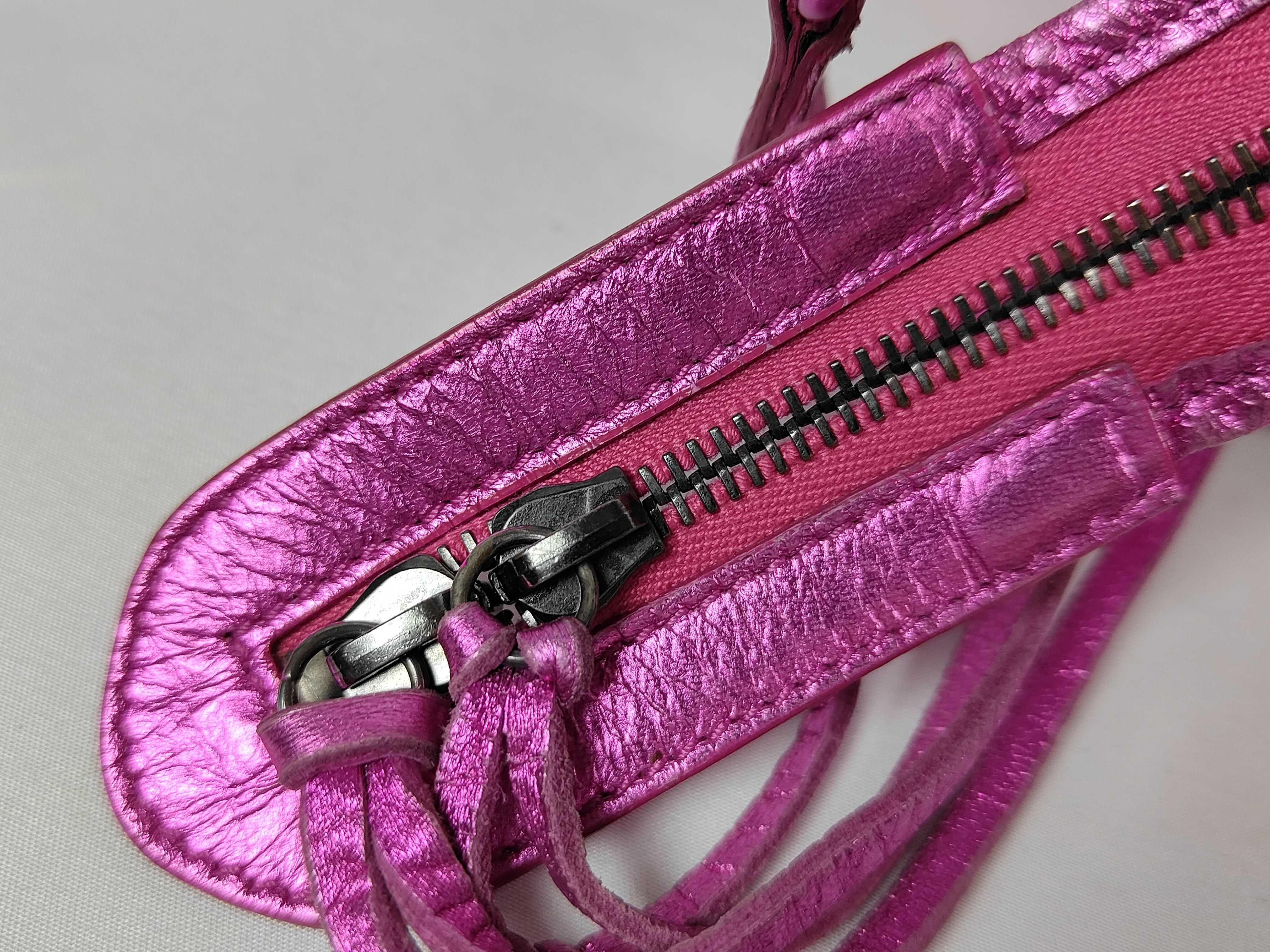 The City Balenciaga City Strap Mirror Handbag — view 10