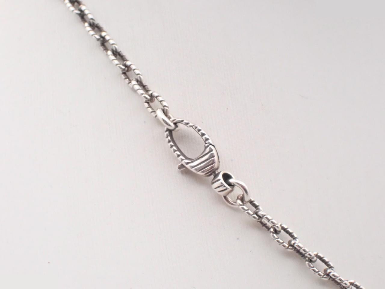 Interlocking Necklace, Sterling Silver 925 / 17.8g — view 2