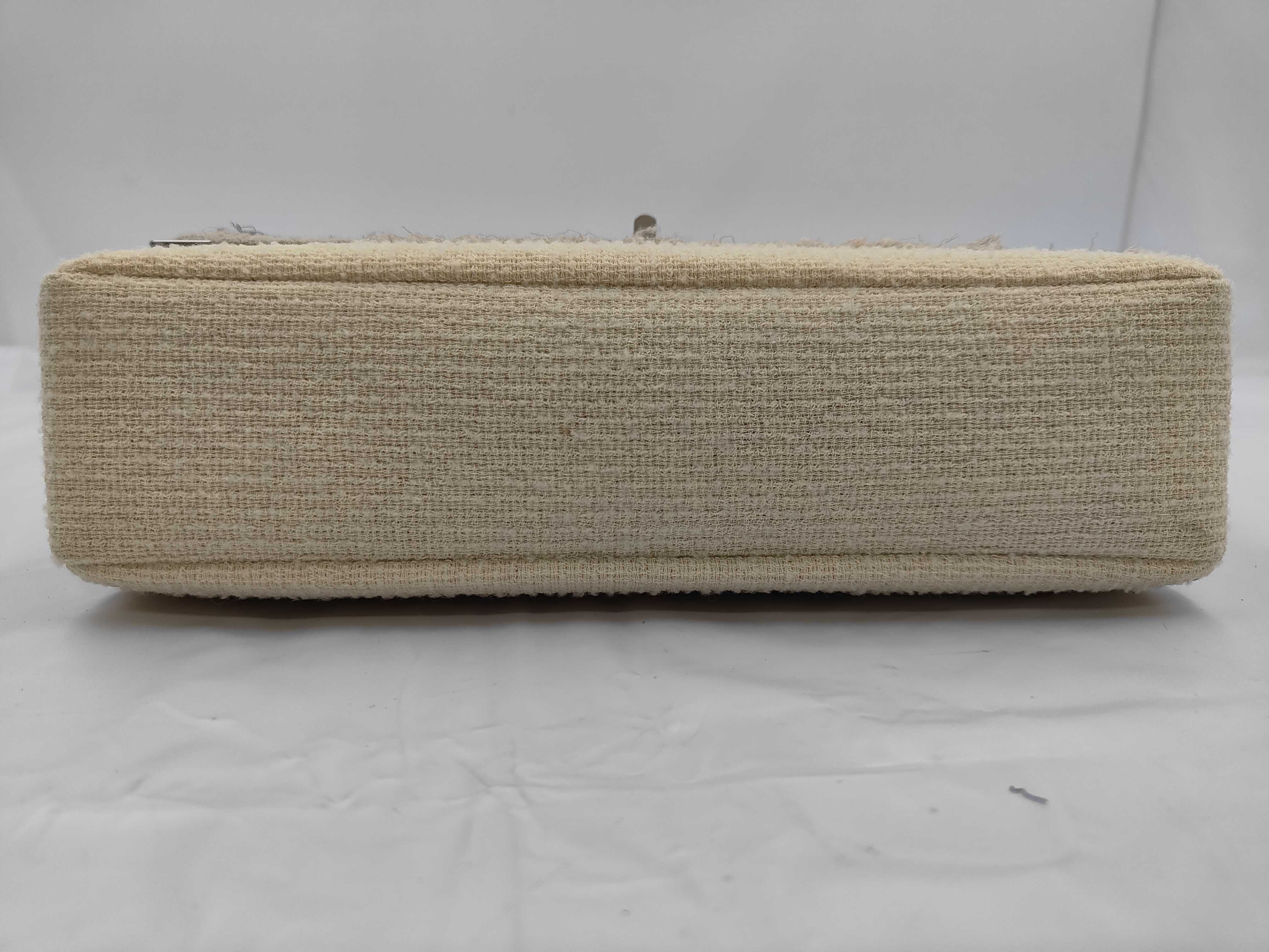 2.55 Tweed Matelassé Single Flap Double Chain Shoulder Bag 5953786 — view 6