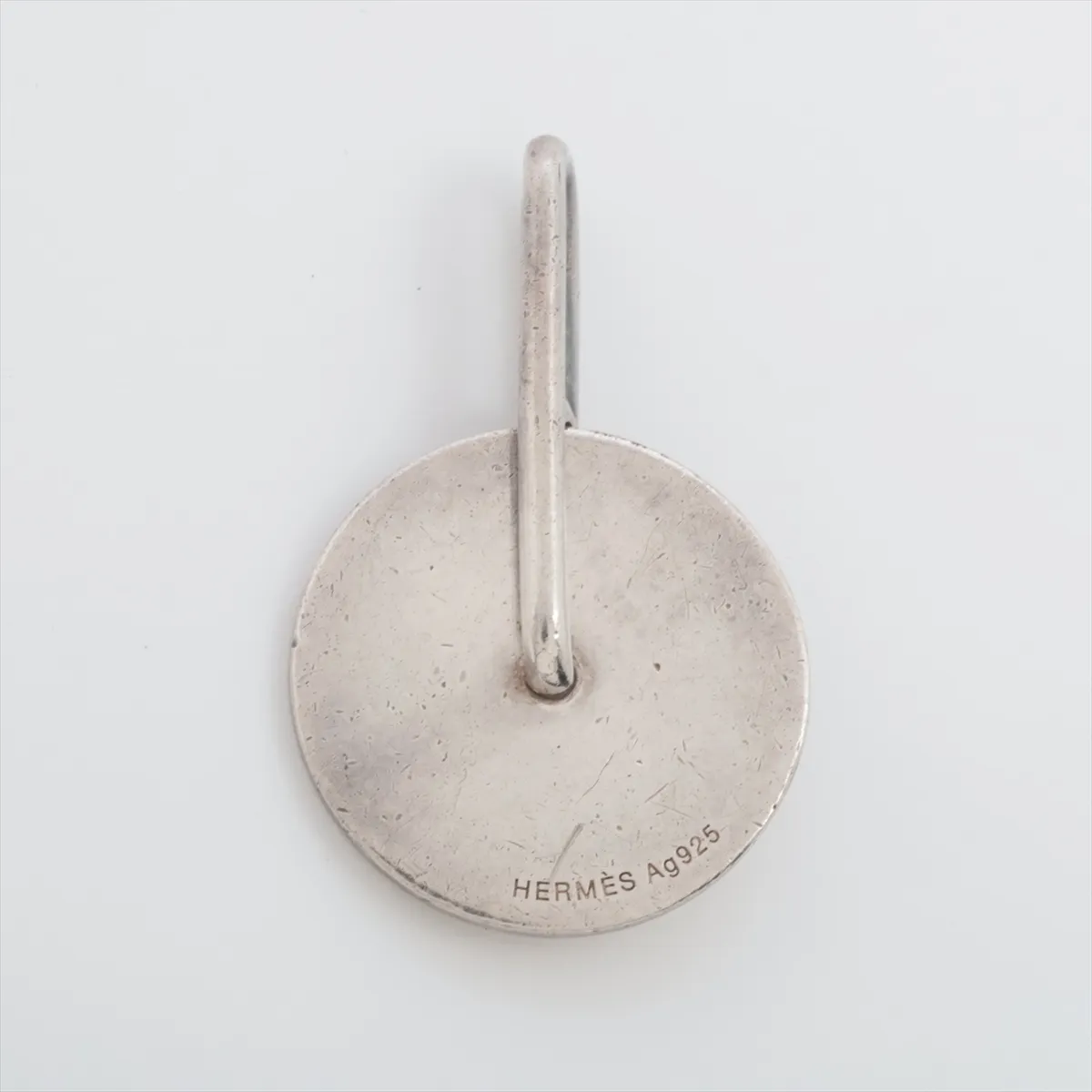 necklace pendant, 925 sterling silver, 5.9g, dents, — view 2