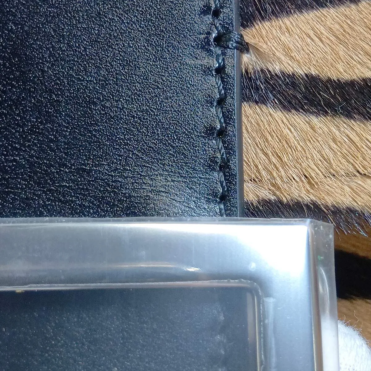 [Individually packaged] Fendi Mamma Bucket 26424 Calf Hair x Leather Shoulder Bag Brown — view 13
