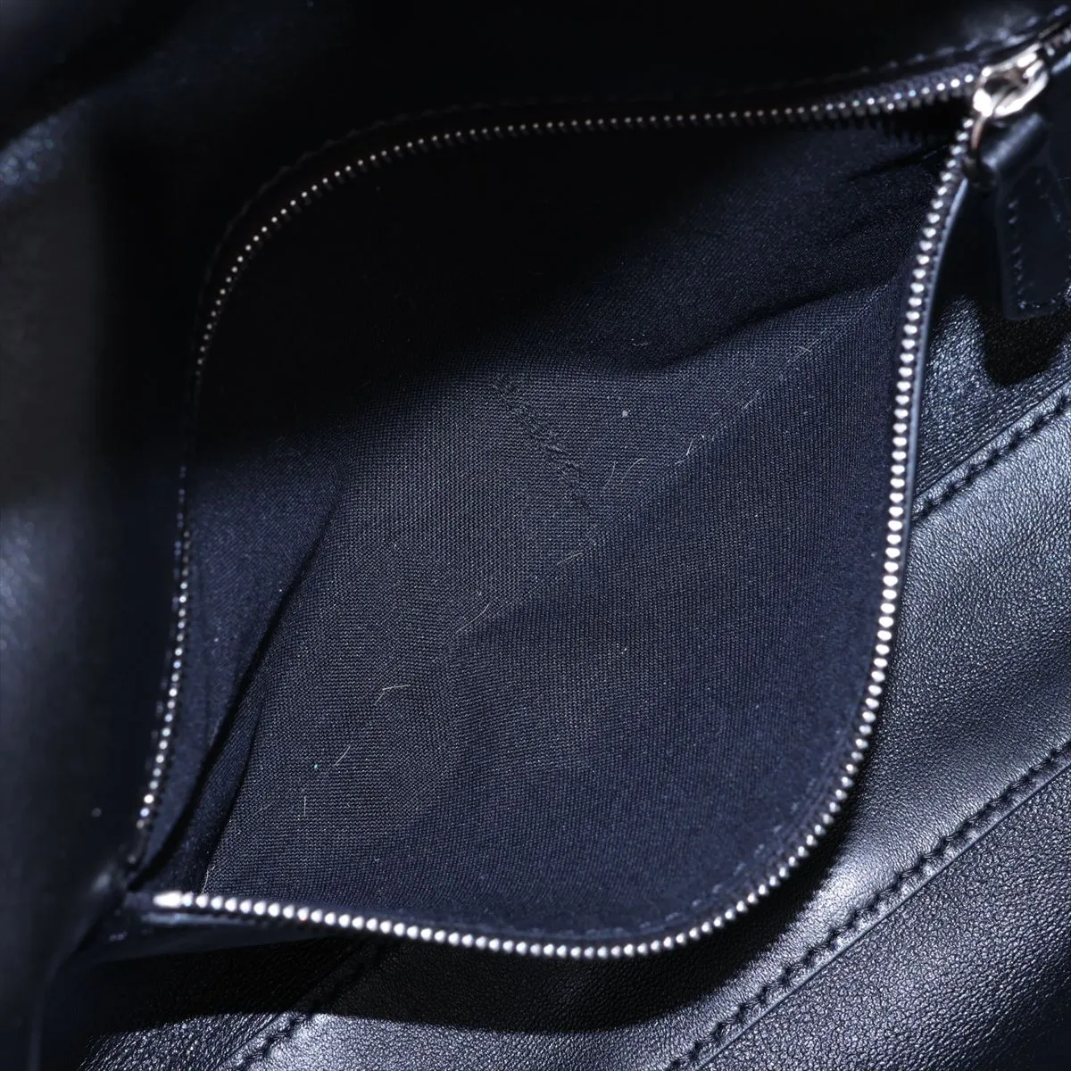 [Individually packaged] Fendi Mamma Bucket 26424 Calf Hair x Leather Shoulder Bag Brown — view 9