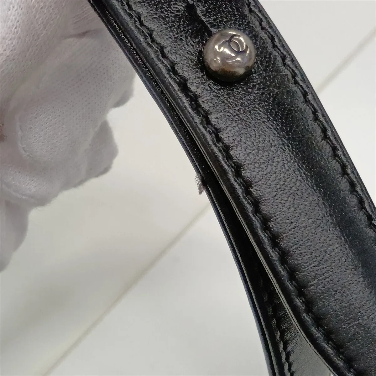 Boy Chanel 25 Tweed x Lambskin Chain Shoulder Bag, Black with Gunmetal Hardware, 23349749, Serial Number 23, A67086 — view 12