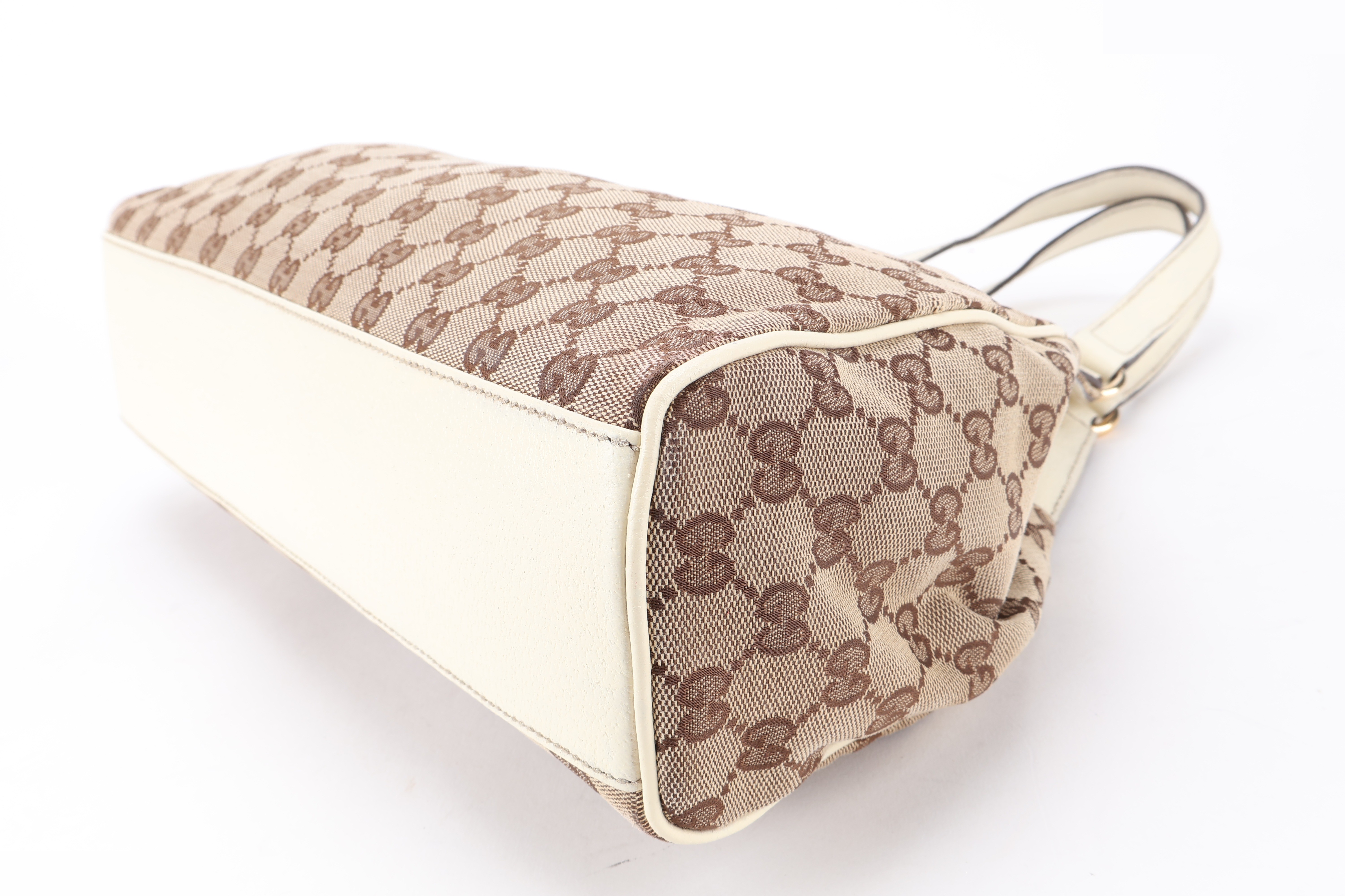 SUKEY BAG MEDIUM BEIGE GG CANVAS GHW — view 3