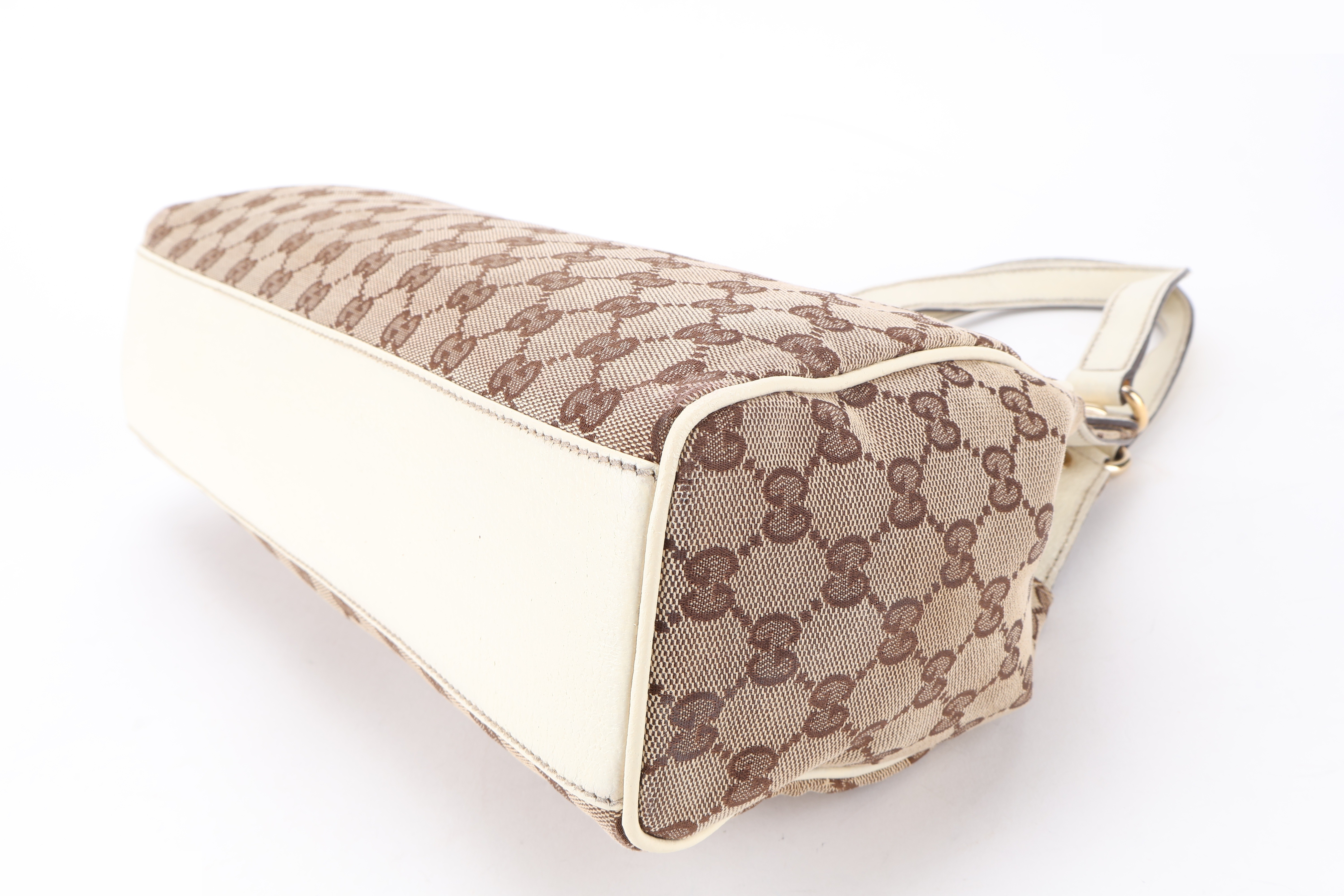 SUKEY BAG MEDIUM BEIGE GG CANVAS GHW — view 4