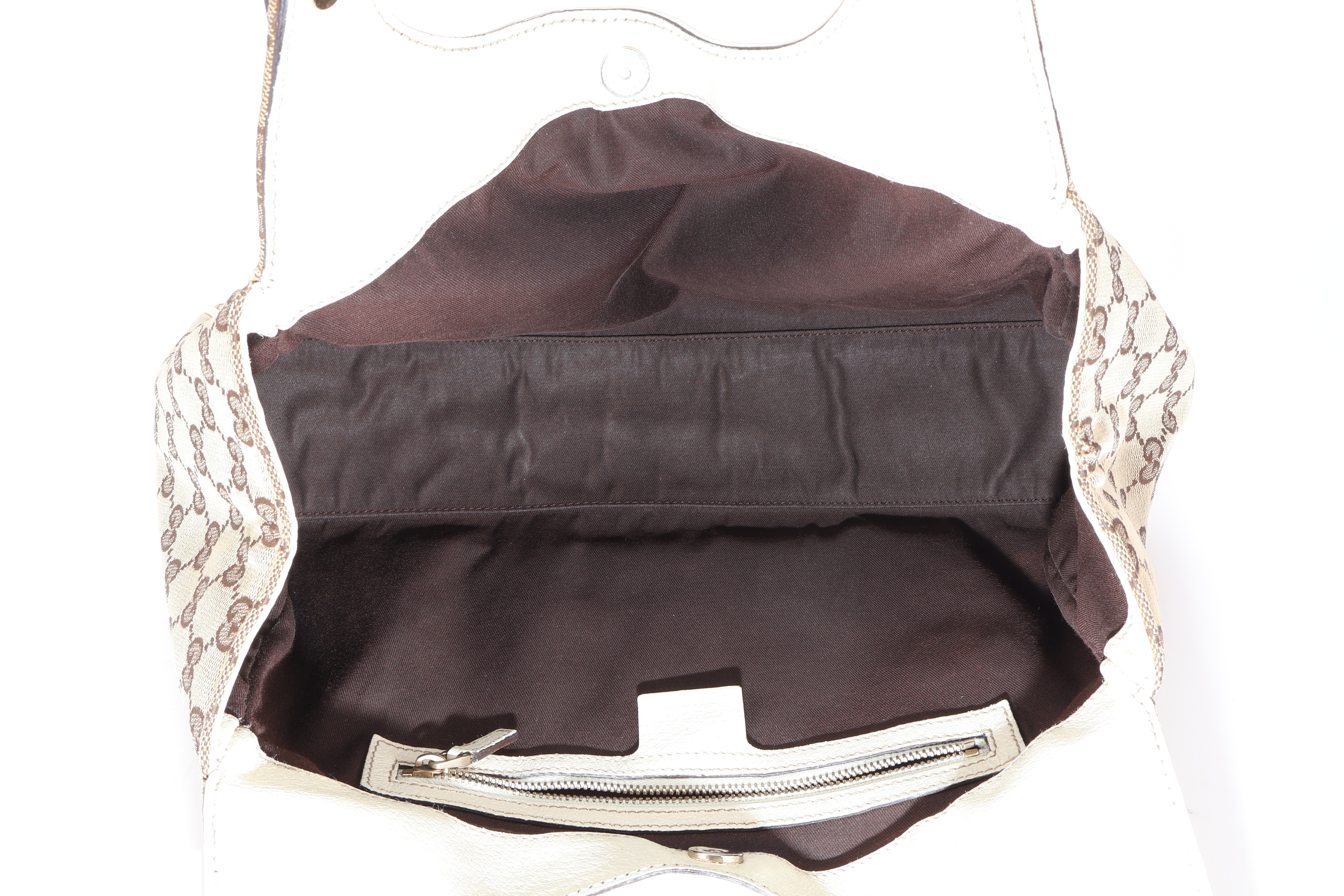SUKEY BAG MEDIUM BEIGE GG CANVAS GHW — view 5