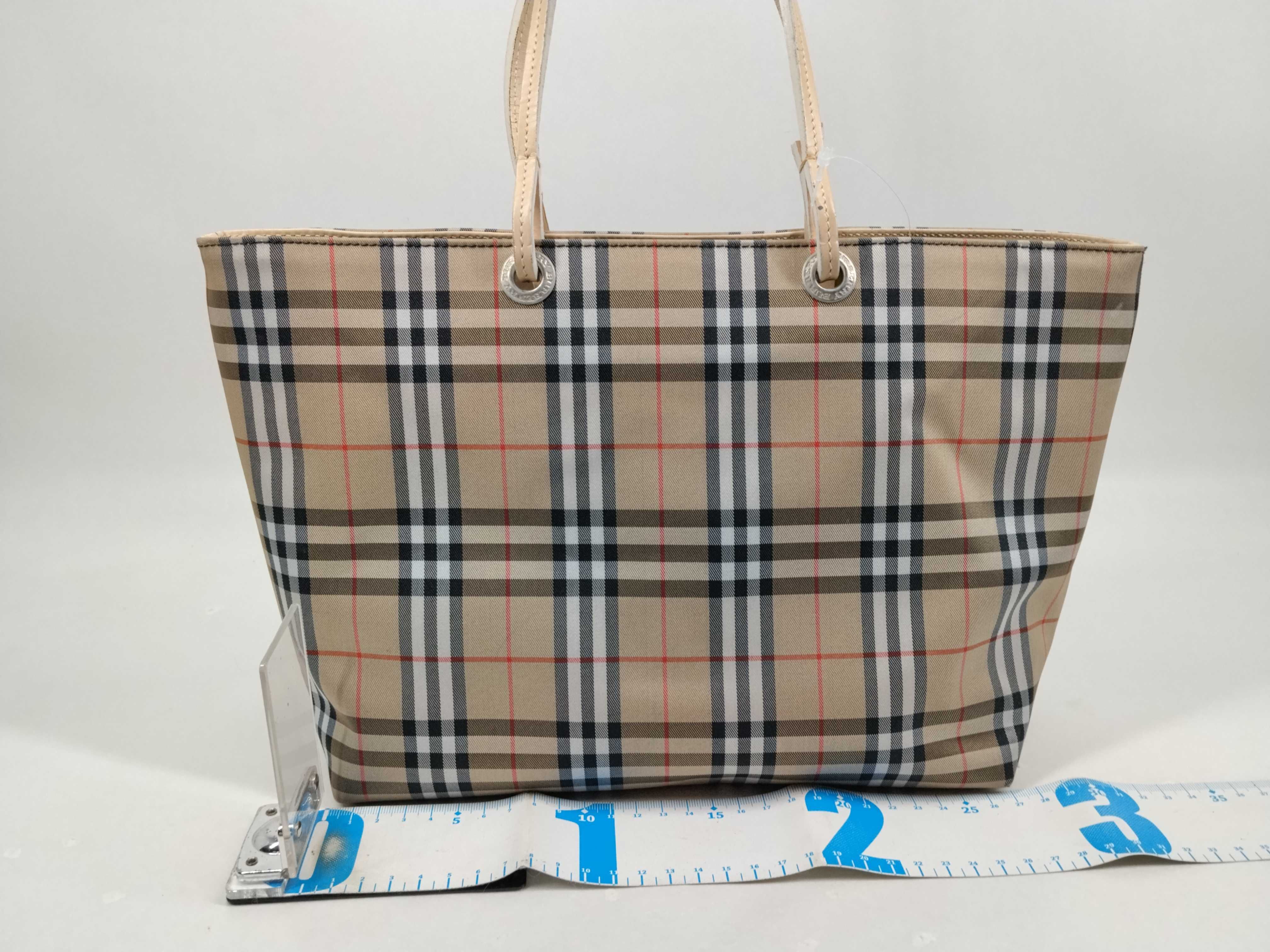 Nova Check Tote Bag — view 2