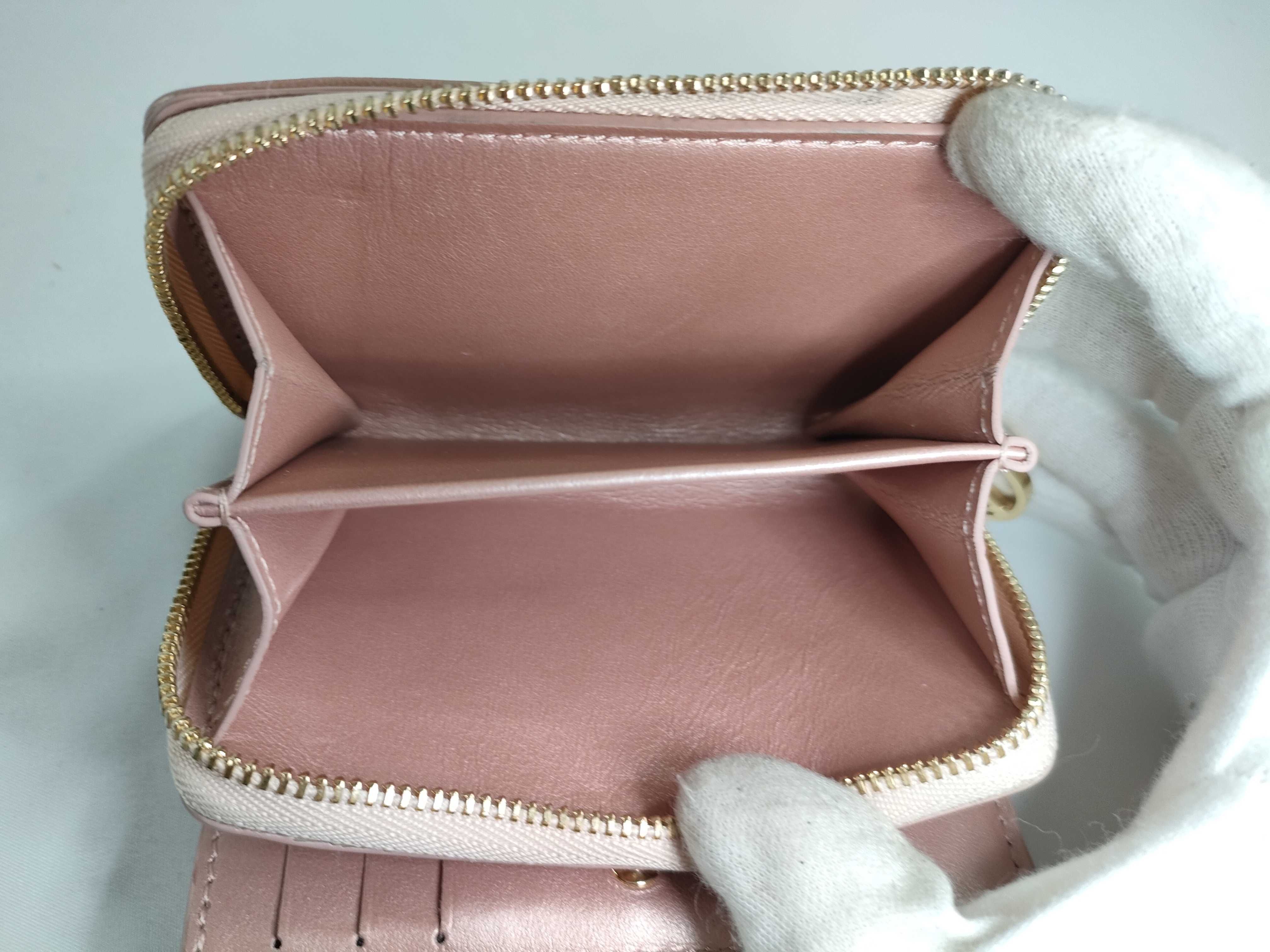 Cousin Lou Rose Gold Lambskin Japan Limited Color M81996 Wallet — view 13