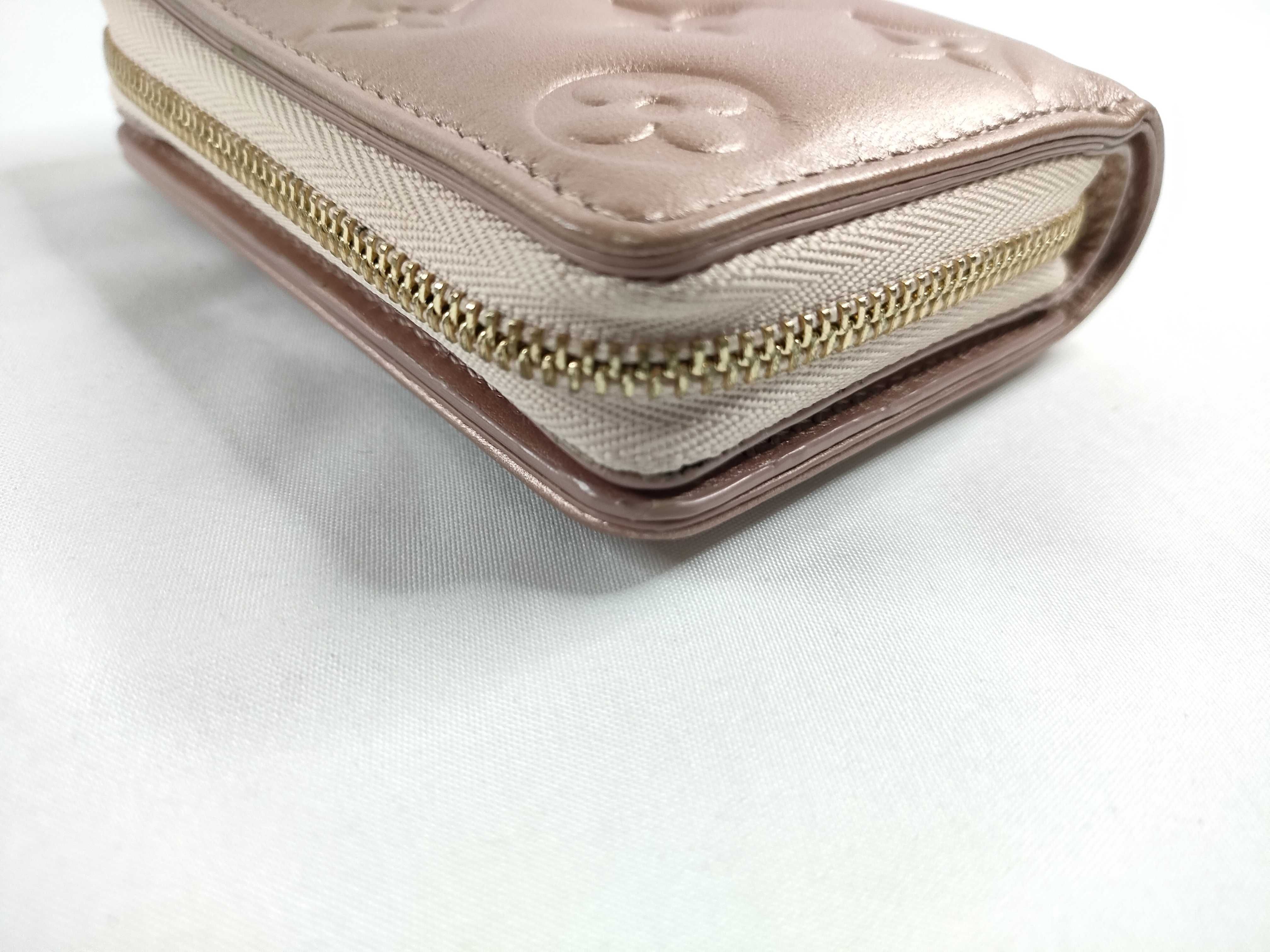 Cousin Lou Rose Gold Lambskin Japan Limited Color M81996 Wallet — view 4