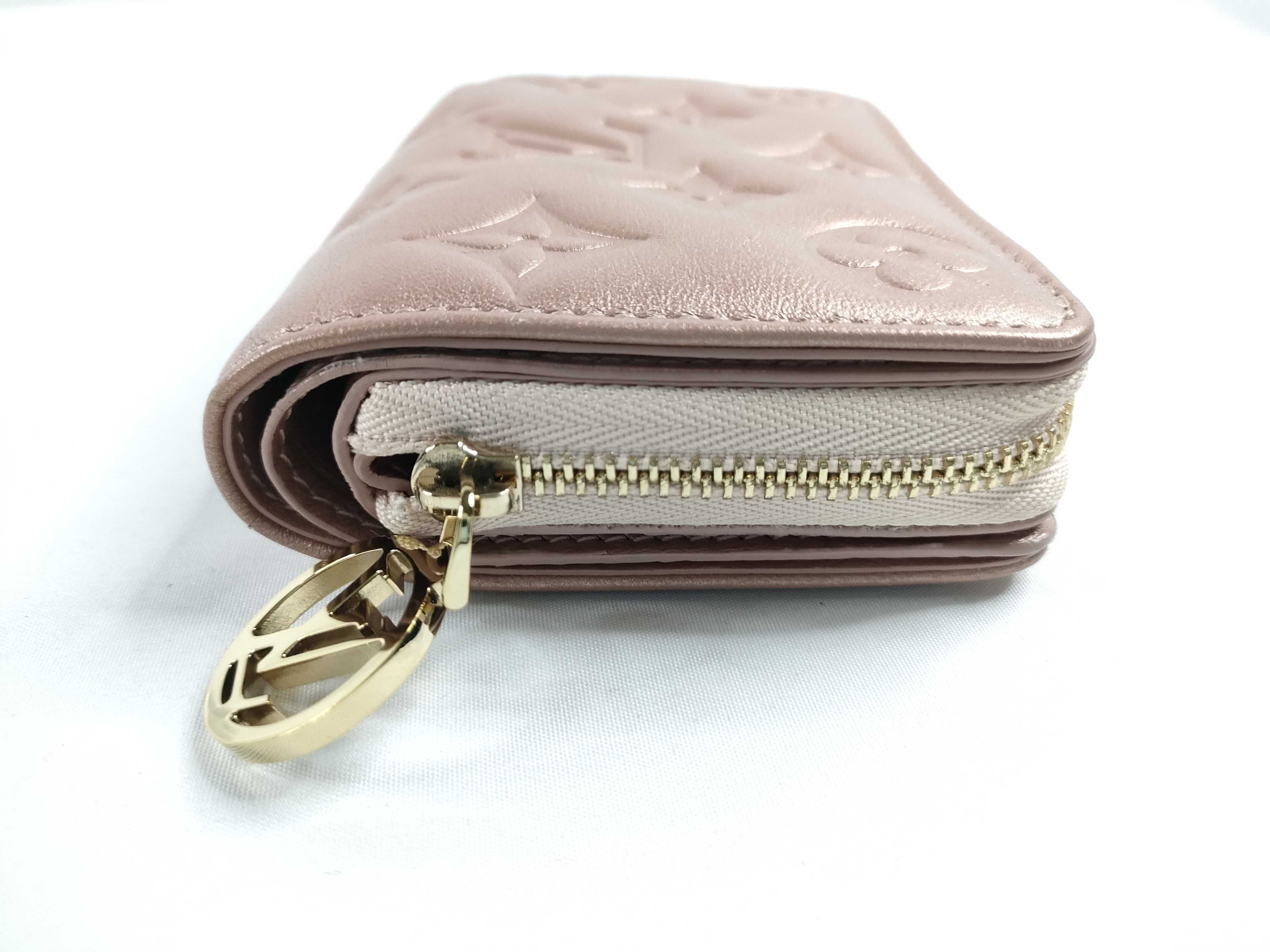 Cousin Lou Rose Gold Lambskin Japan Limited Color M81996 Wallet — view 7