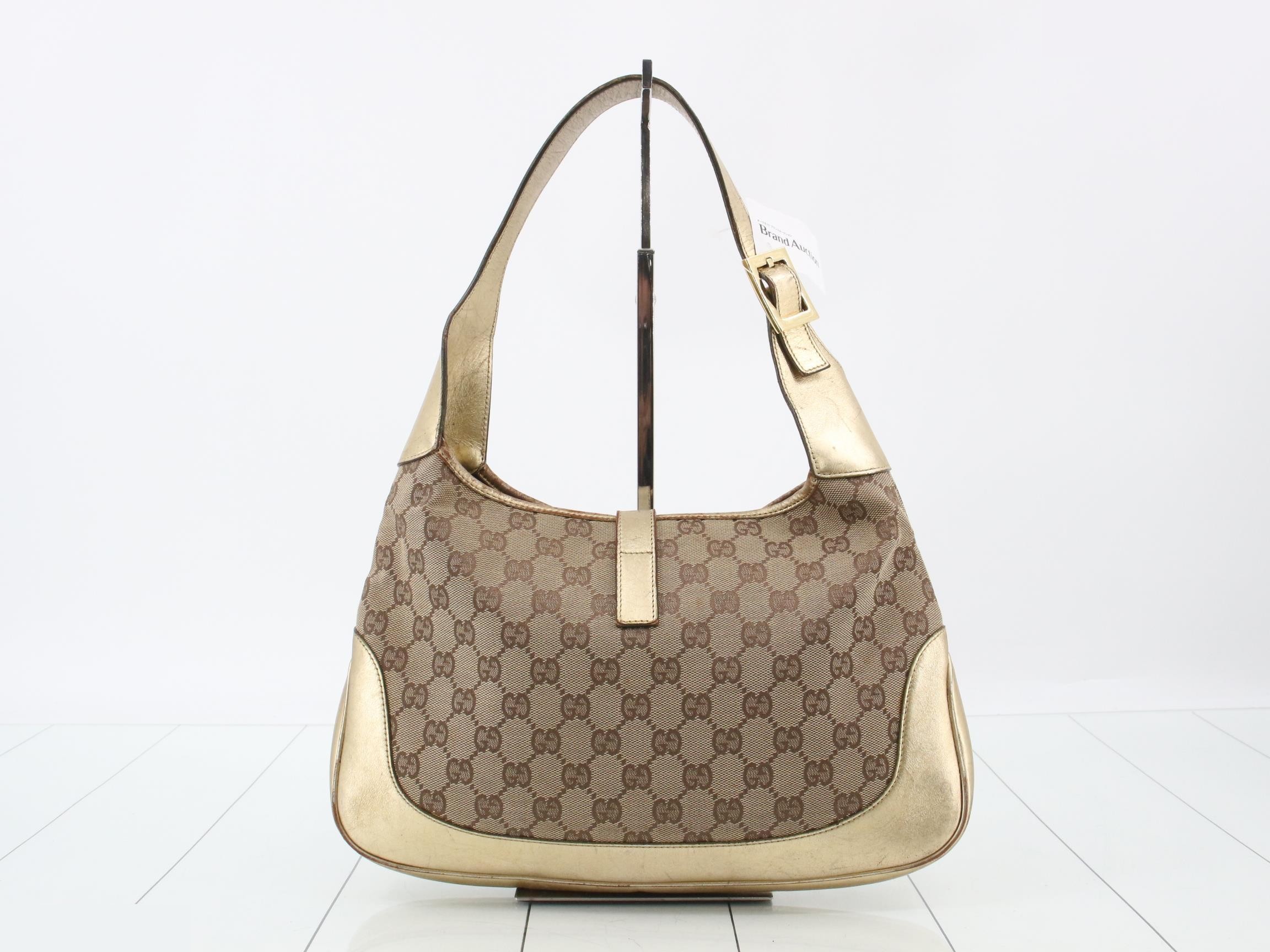 GG Canvas (Bag) - Handbag - Jackie - Gold — view 2