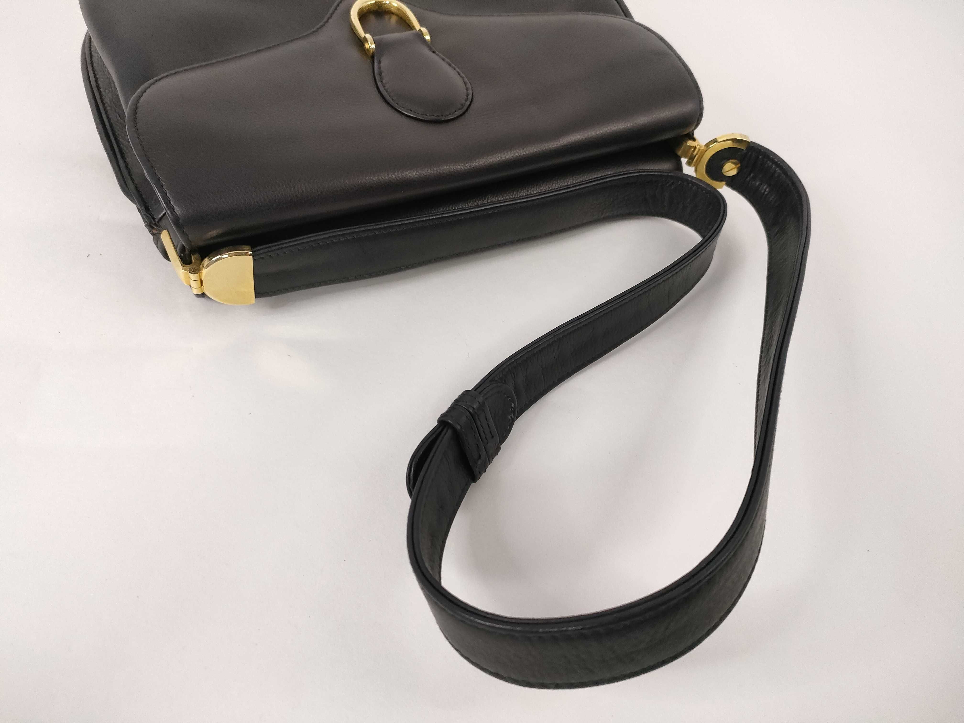 Old Gucci Leather Shoulder Bag — view 3