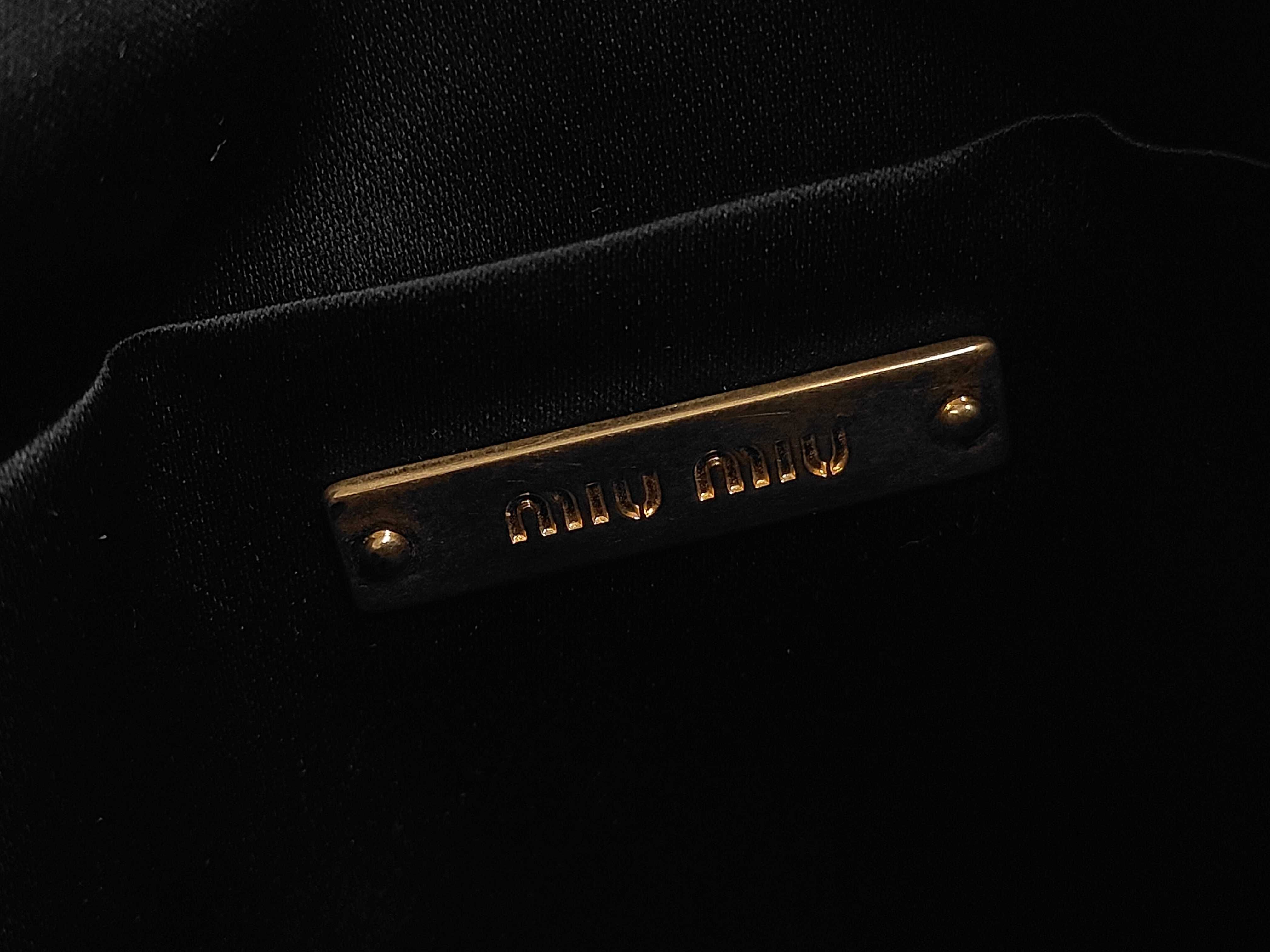 One-Shoulder Matelassé Leather Black Handbag — view 10