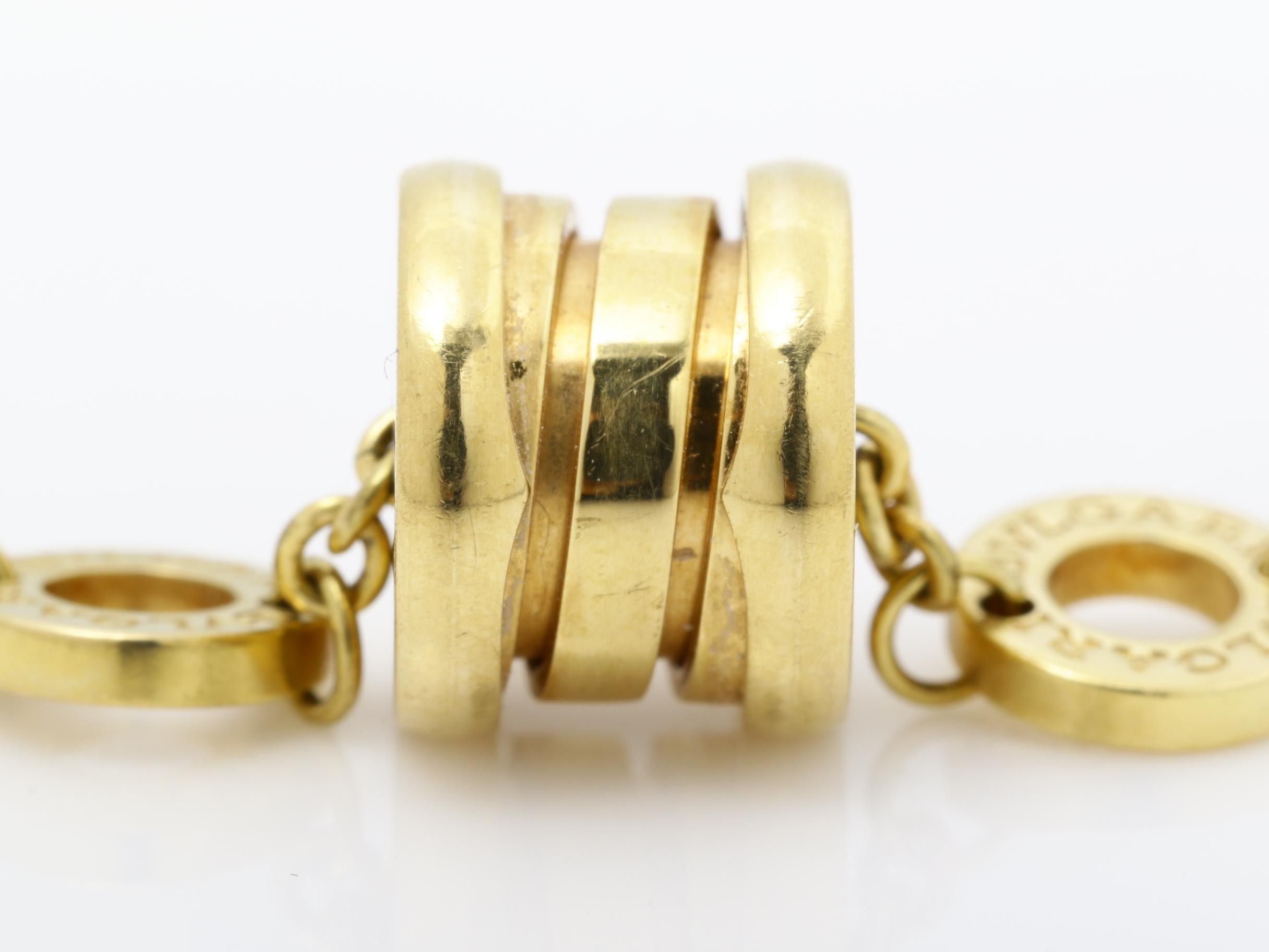 B-zero1 Bracelet, Total Length Approx. 19cm, 750YG, 7g — view 2