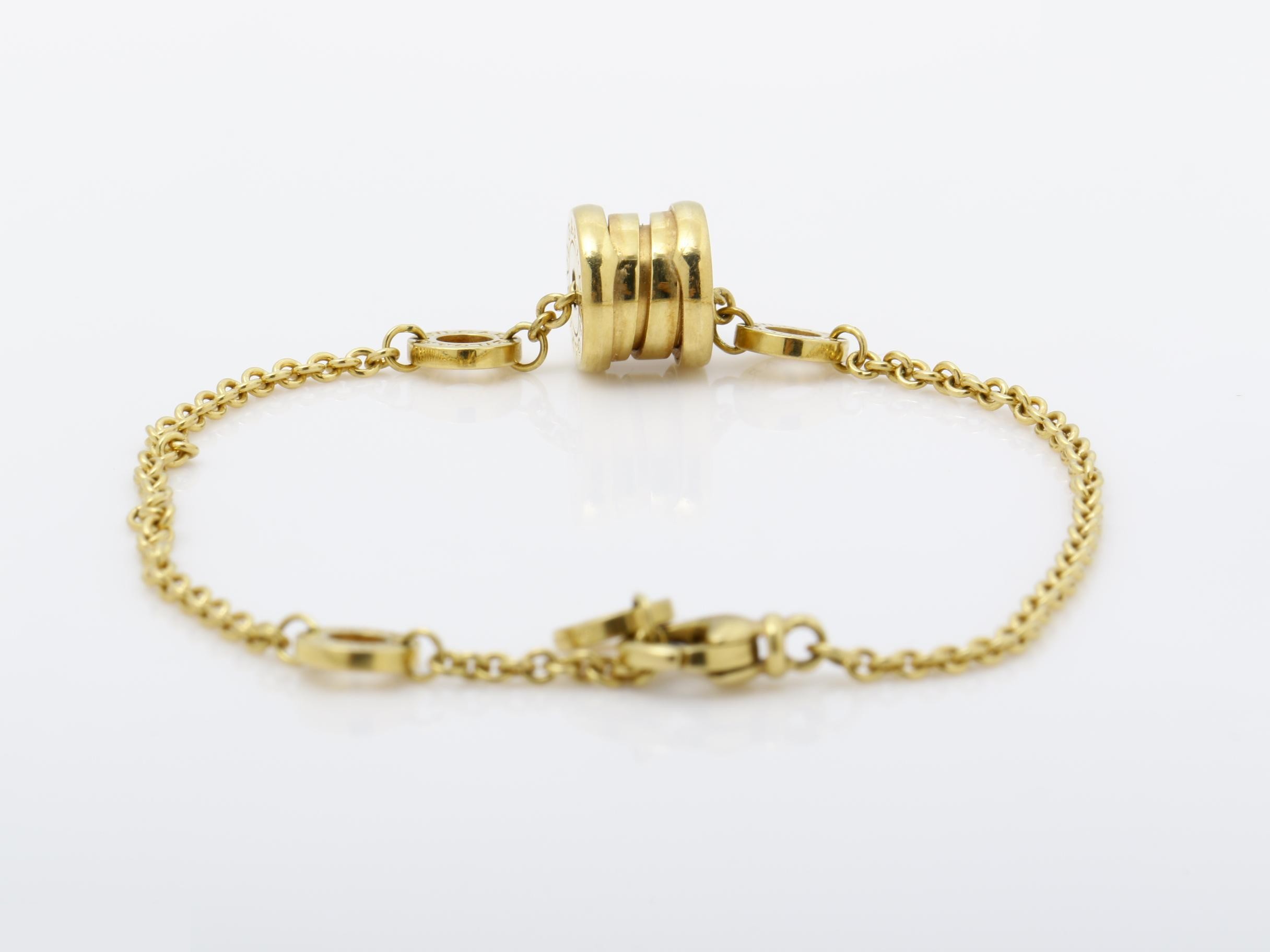B-zero1 Bracelet, Total Length Approx. 19cm, 750YG, 7g — view 4